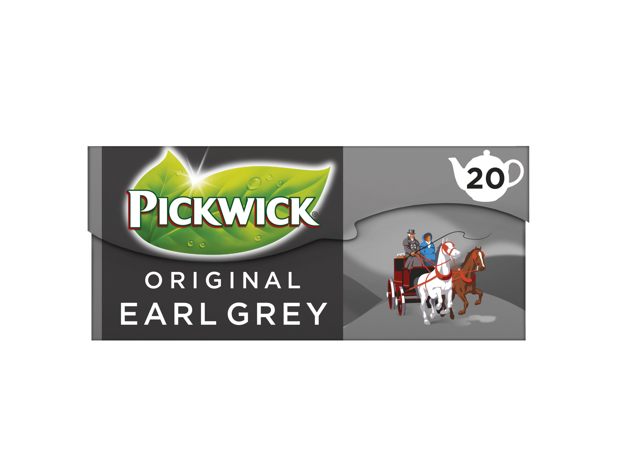 Earl grey zwarte thee voor pot