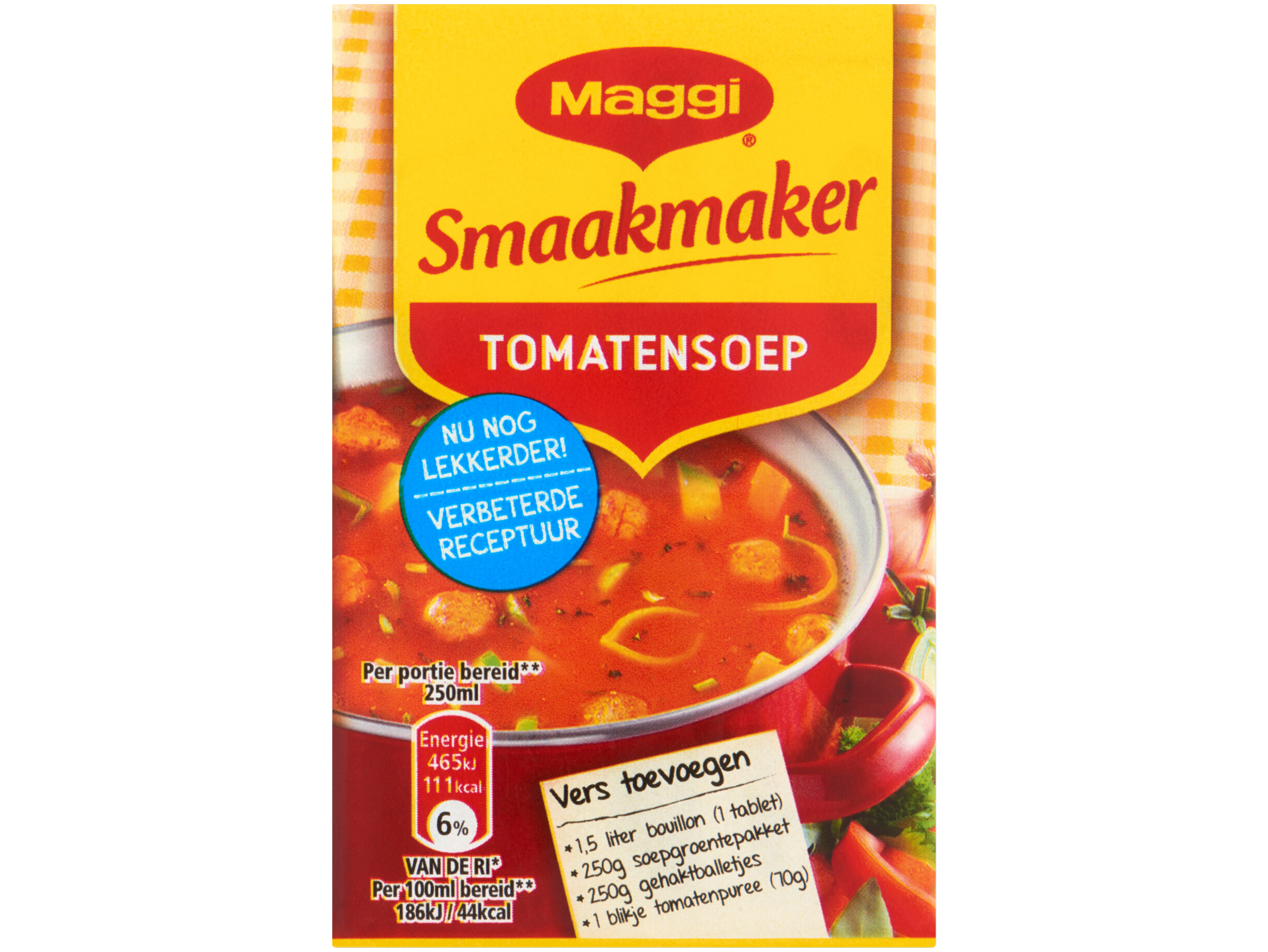 Smaakmaker voor tomatensoep