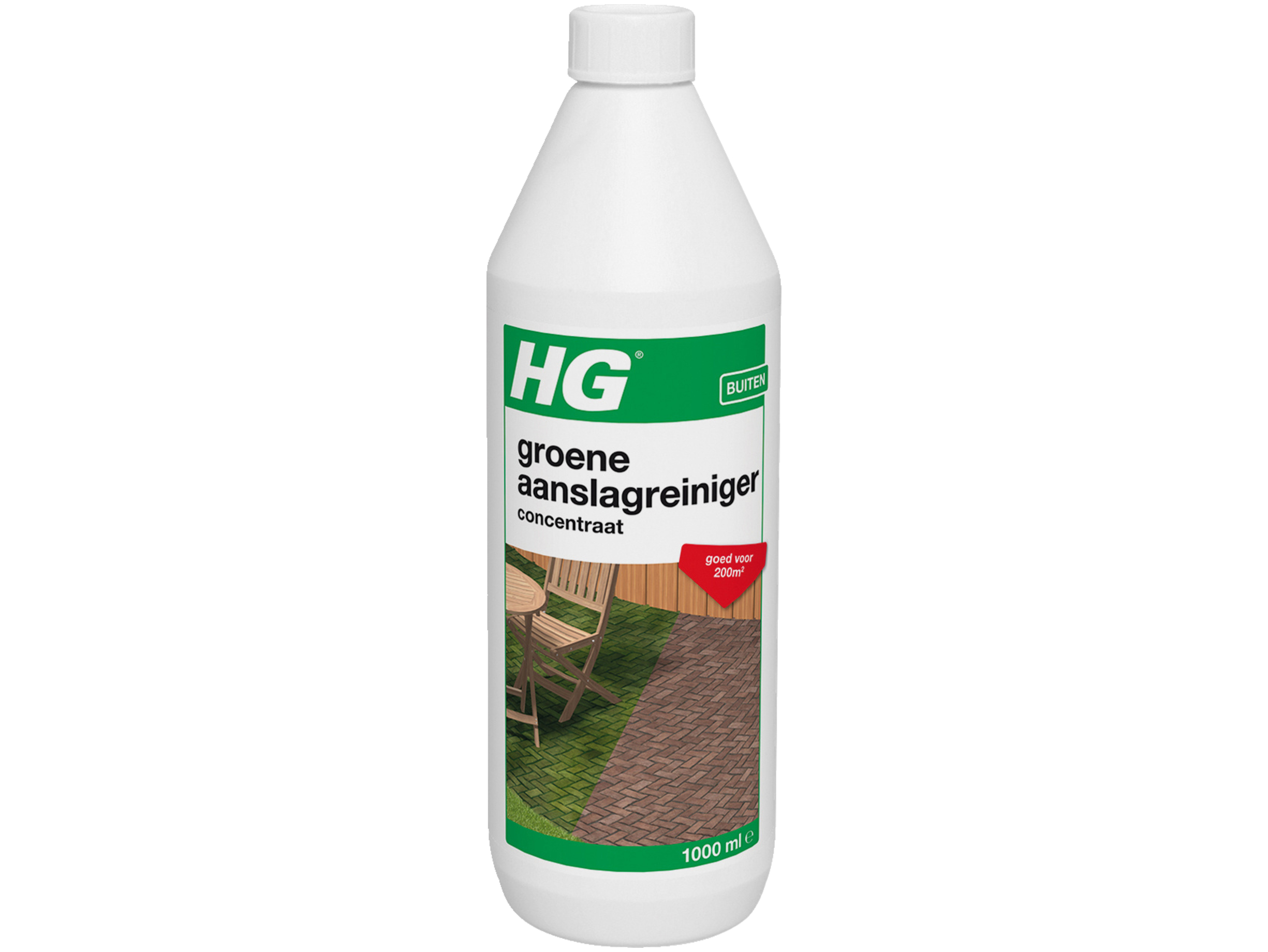 Groene aanslag reiniger