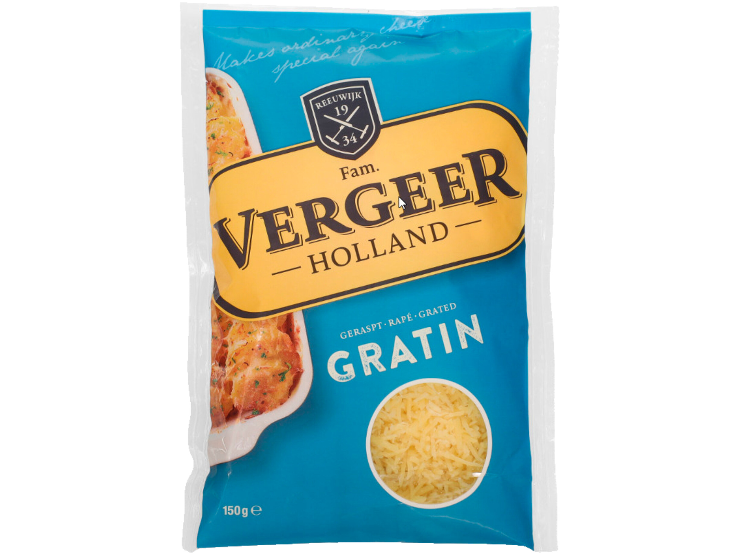 Geraspte gratin kaas