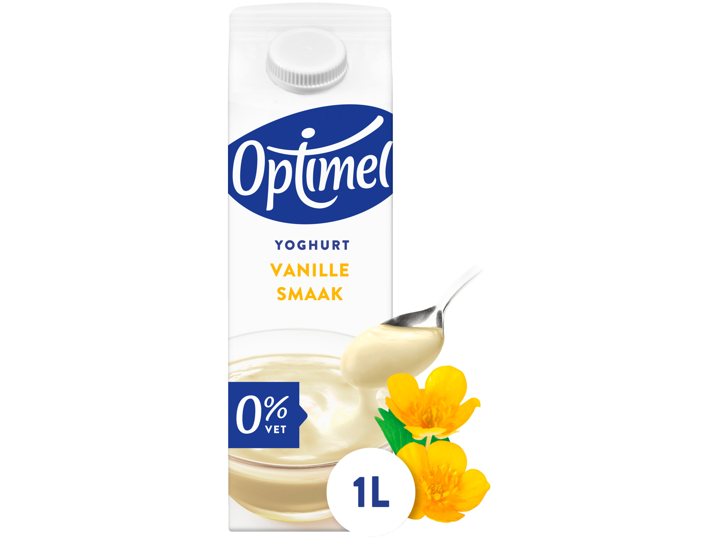 Magere yoghurt vanille 0% vet