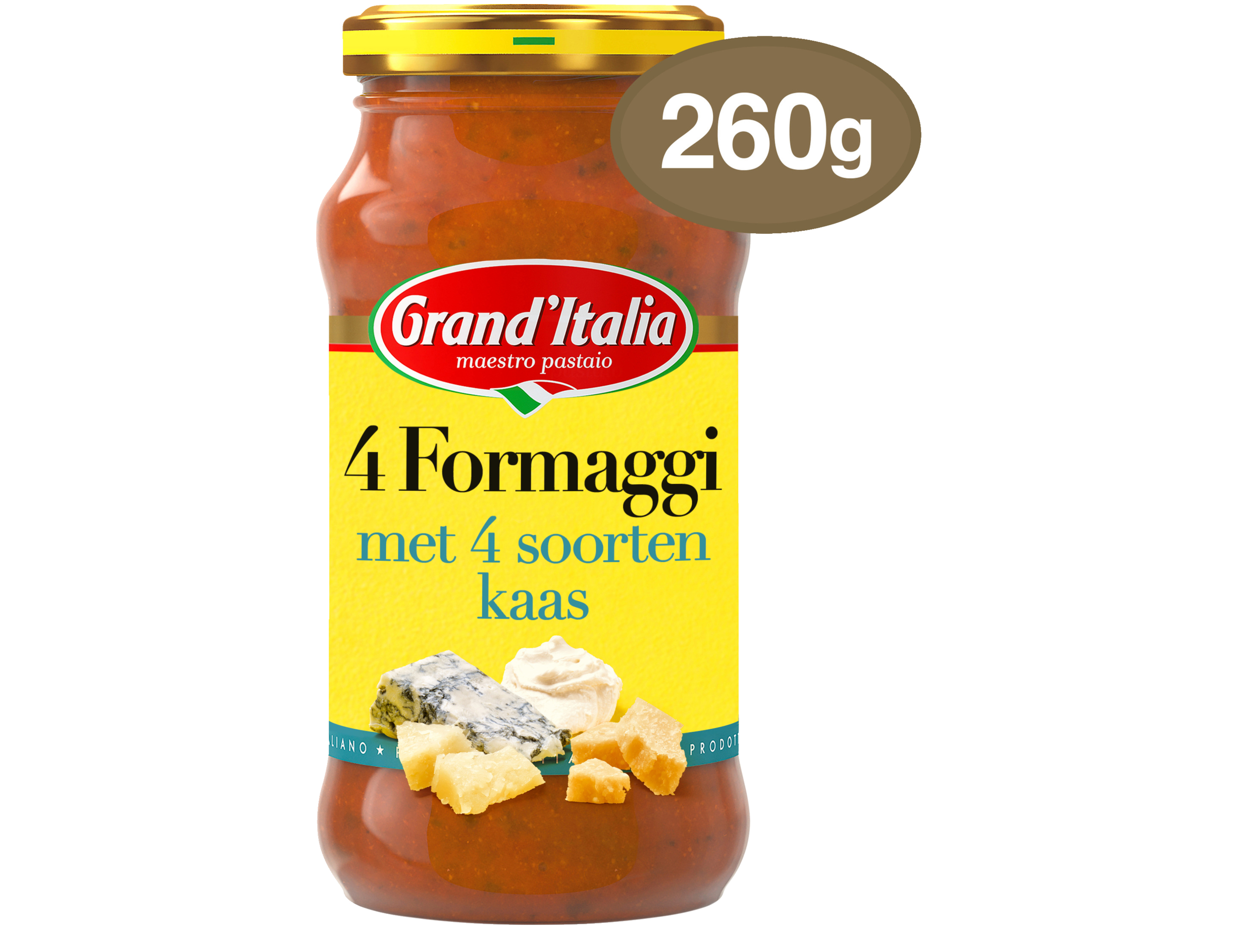 Pastasaus 4 formaggi
