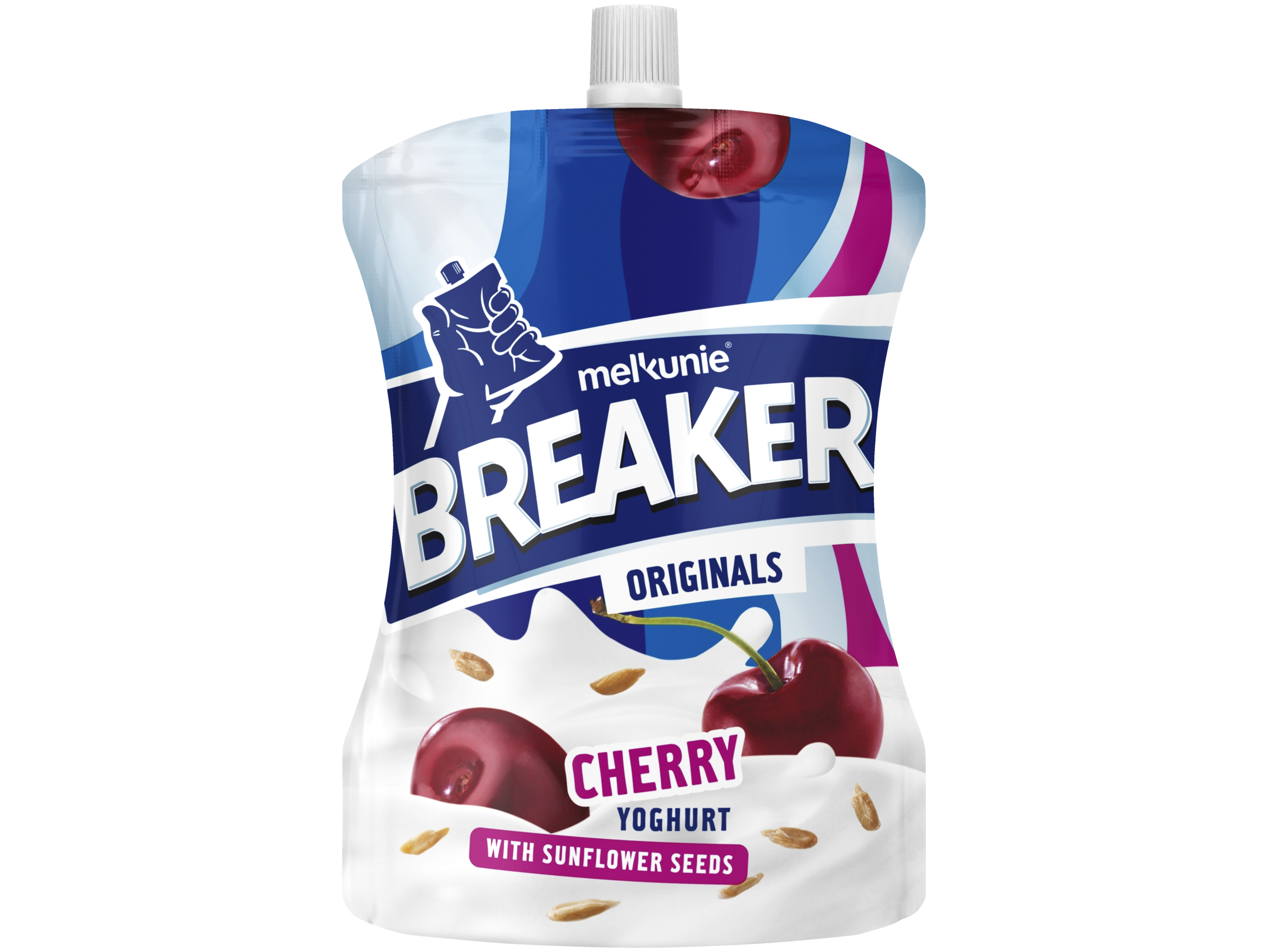 Breaker kers yoghurt met zonnebloempitten