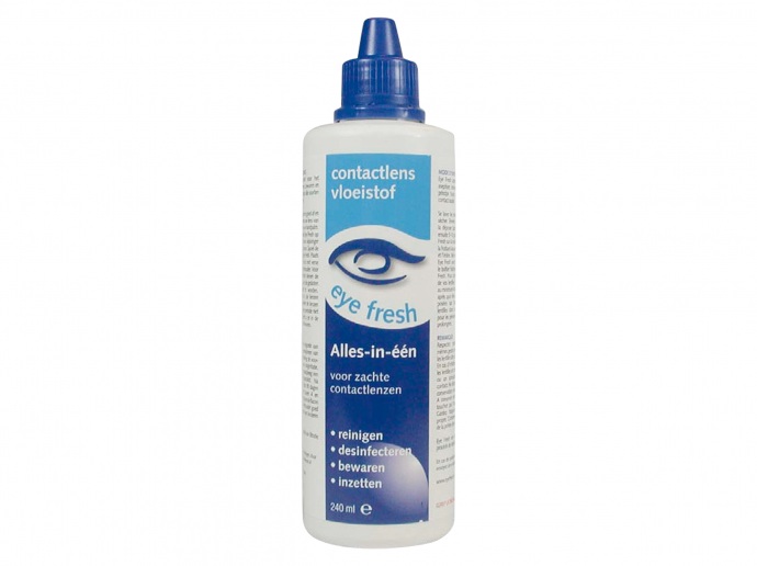Lenzenvloeistof alles in een voor zachte contactlenzen
