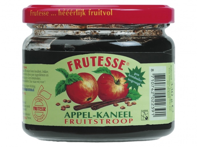 Appel-kaneel fruitstroop