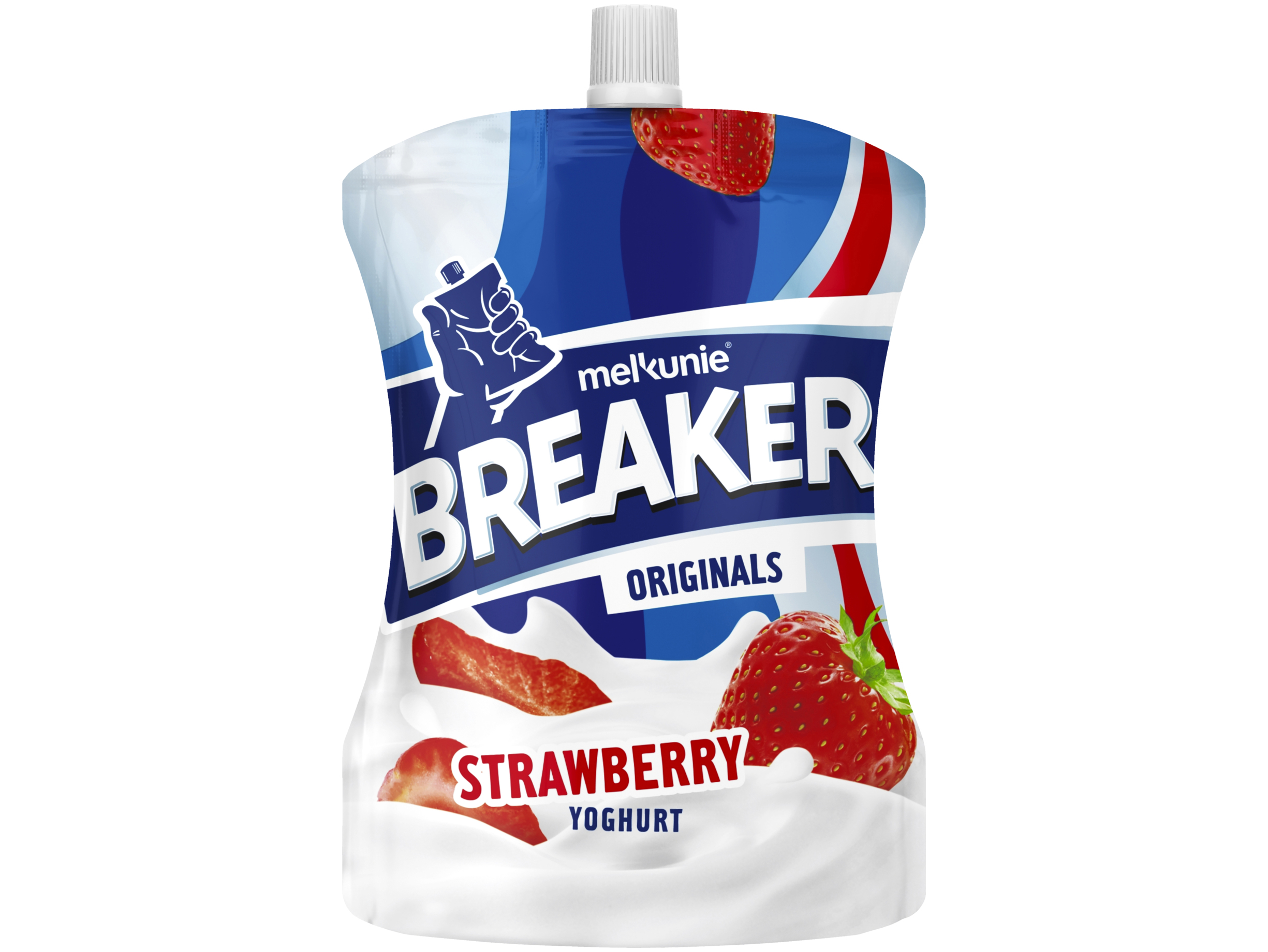 Breaker aardbei yoghurt