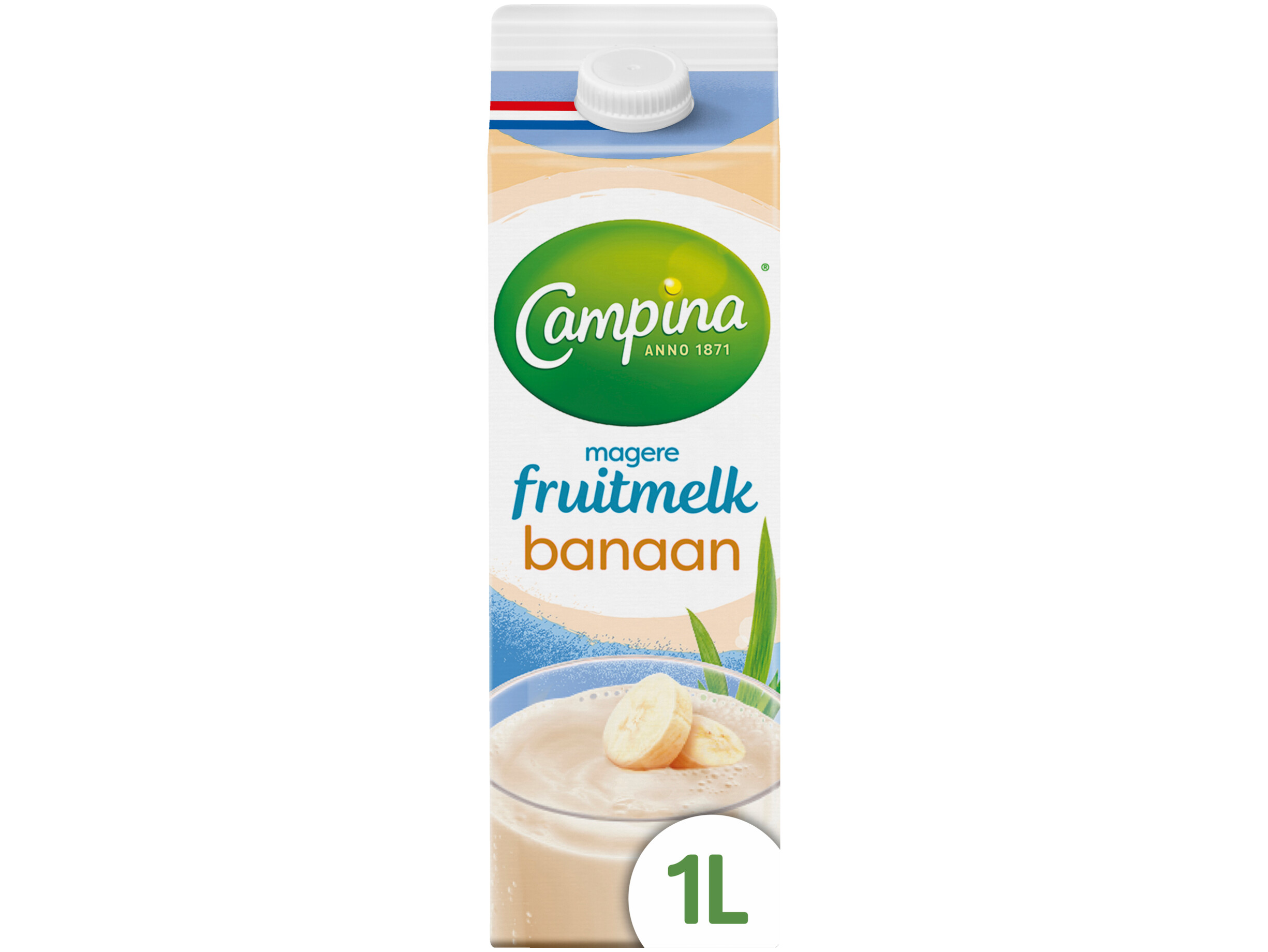 melk fruit banaan