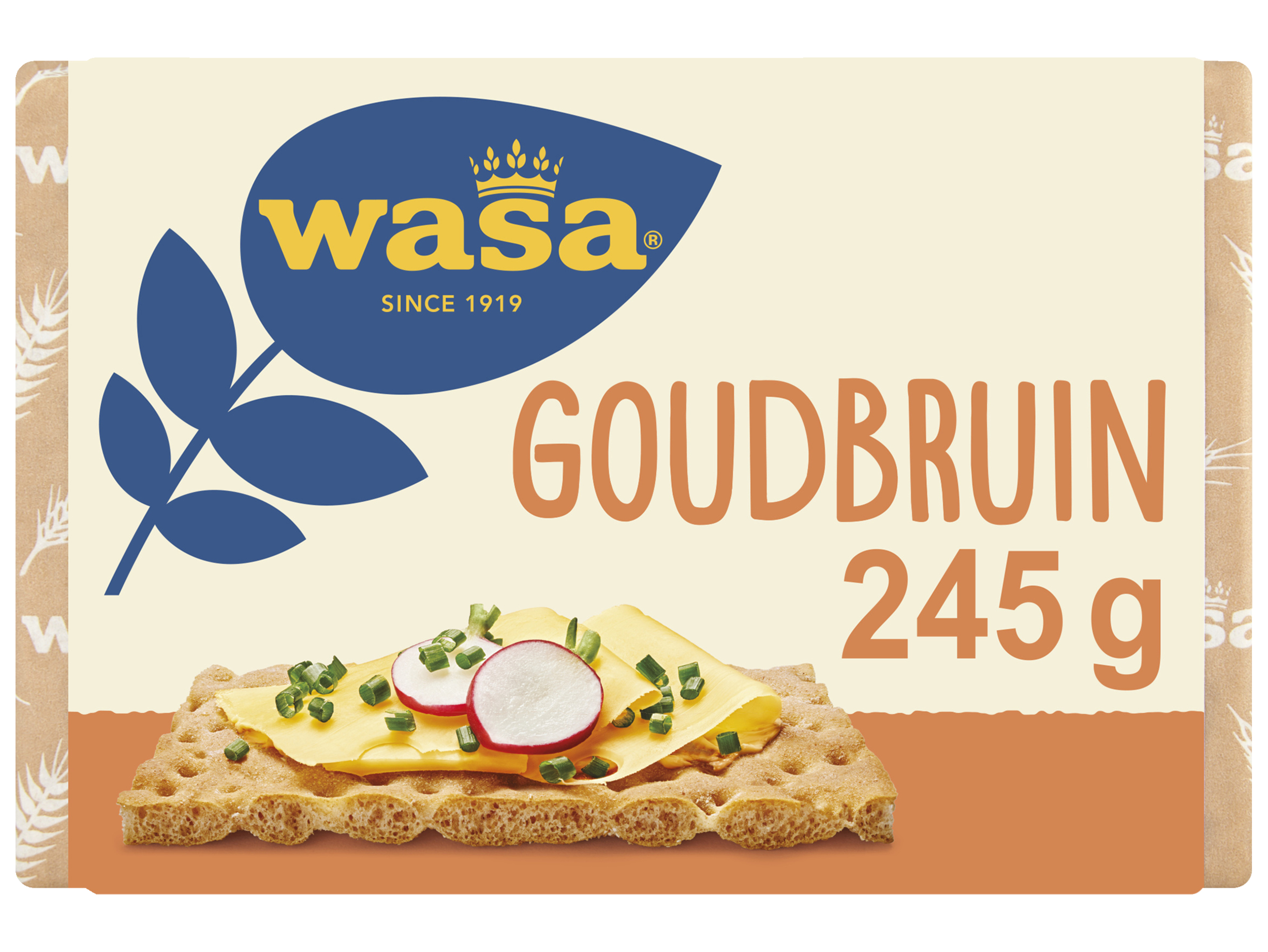 Knackebrod goudbruin