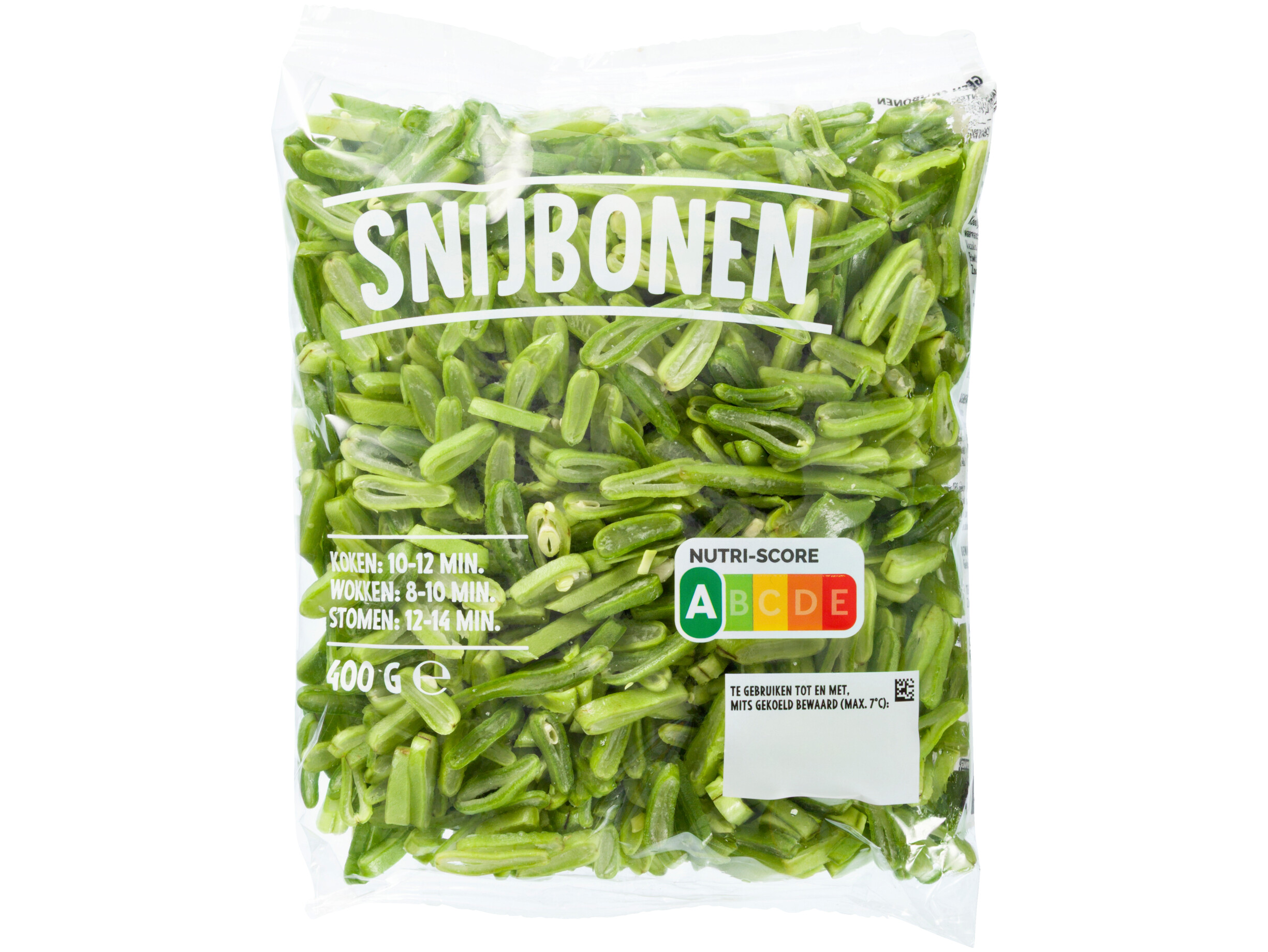 Snijbonen gesneden