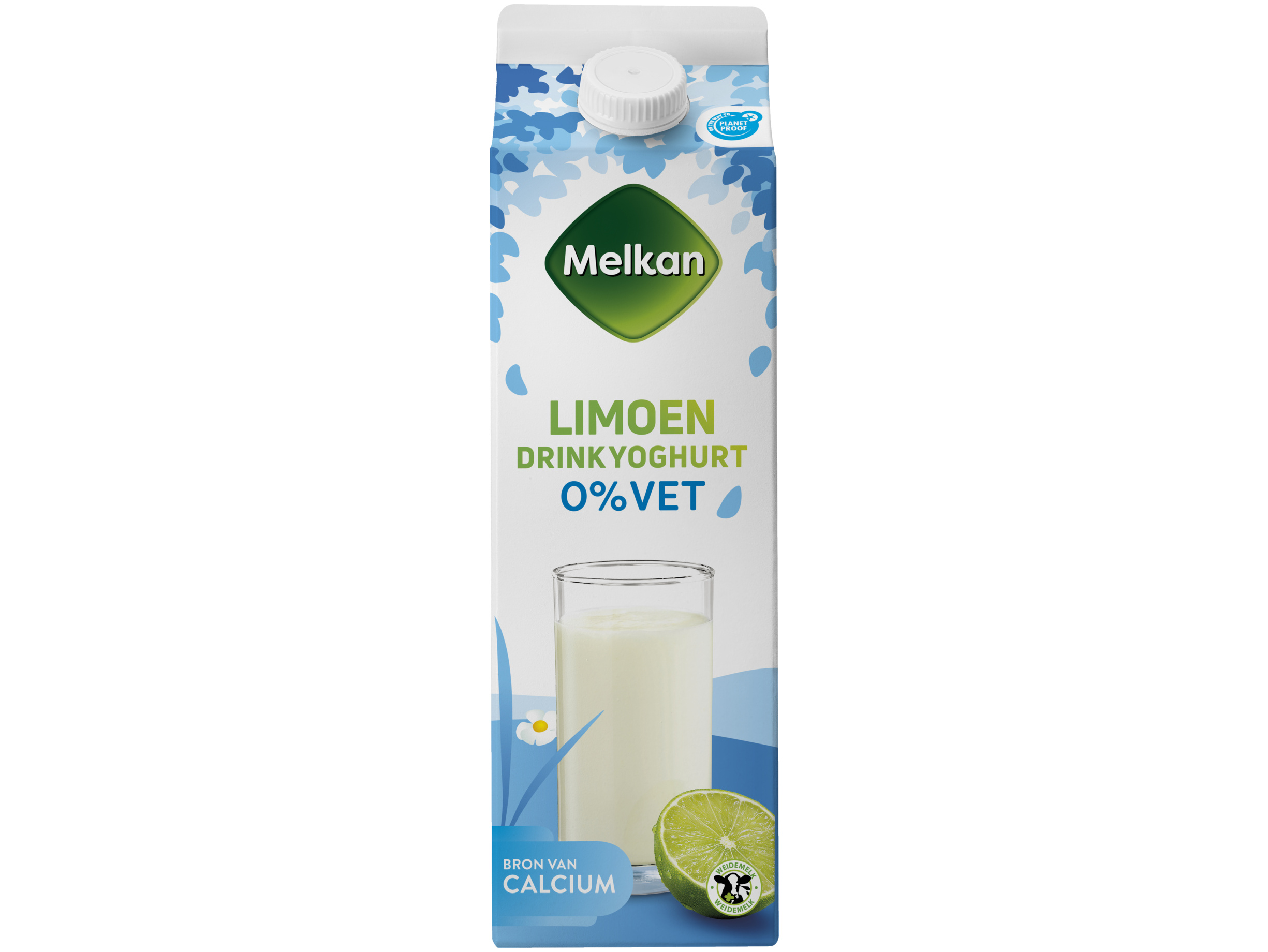 Drinkyoghurt limoen 0% vet