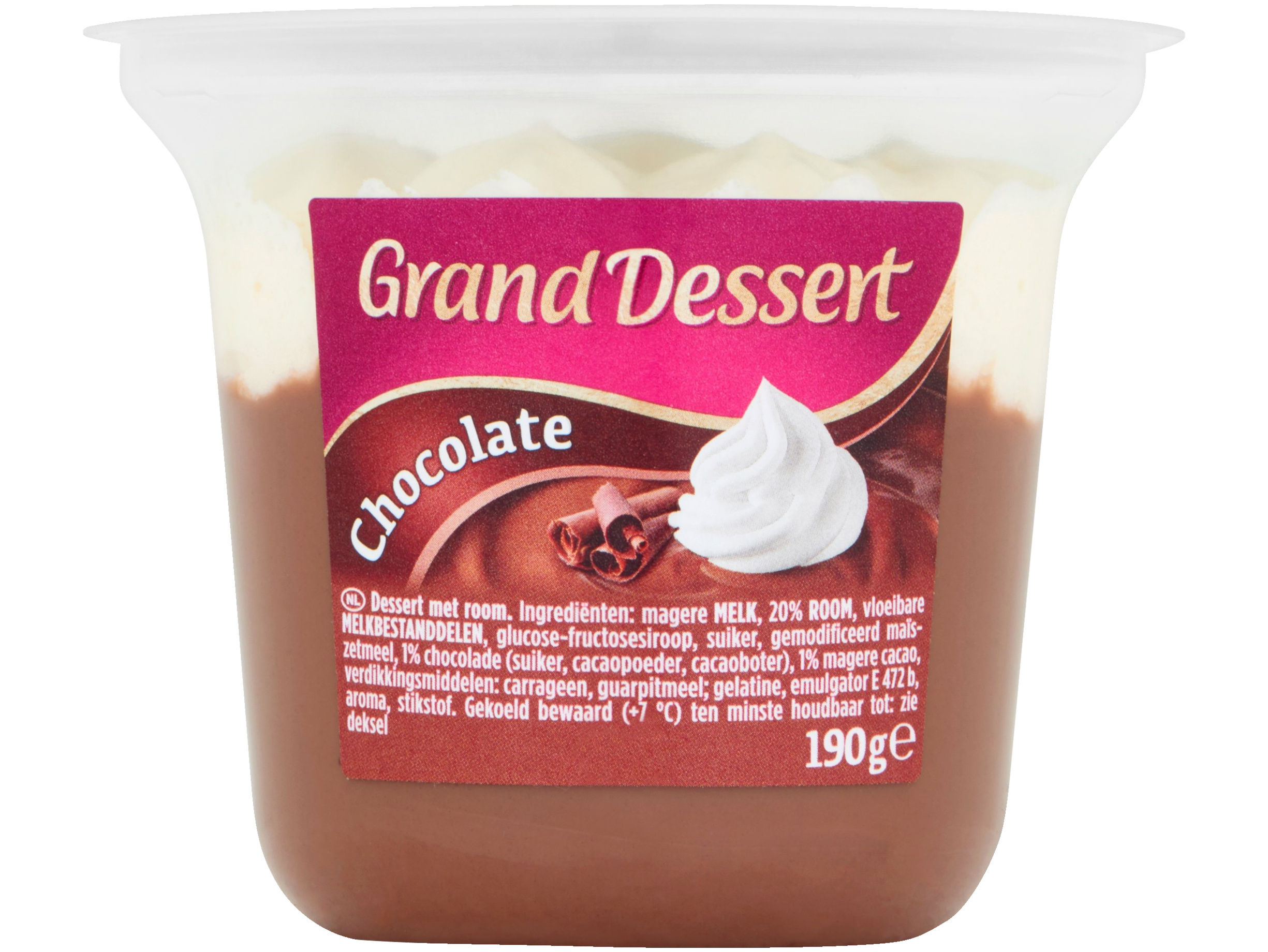 Grand dessert chocolade