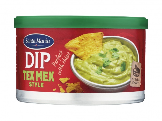 Guacamole dip tex mex style 250g