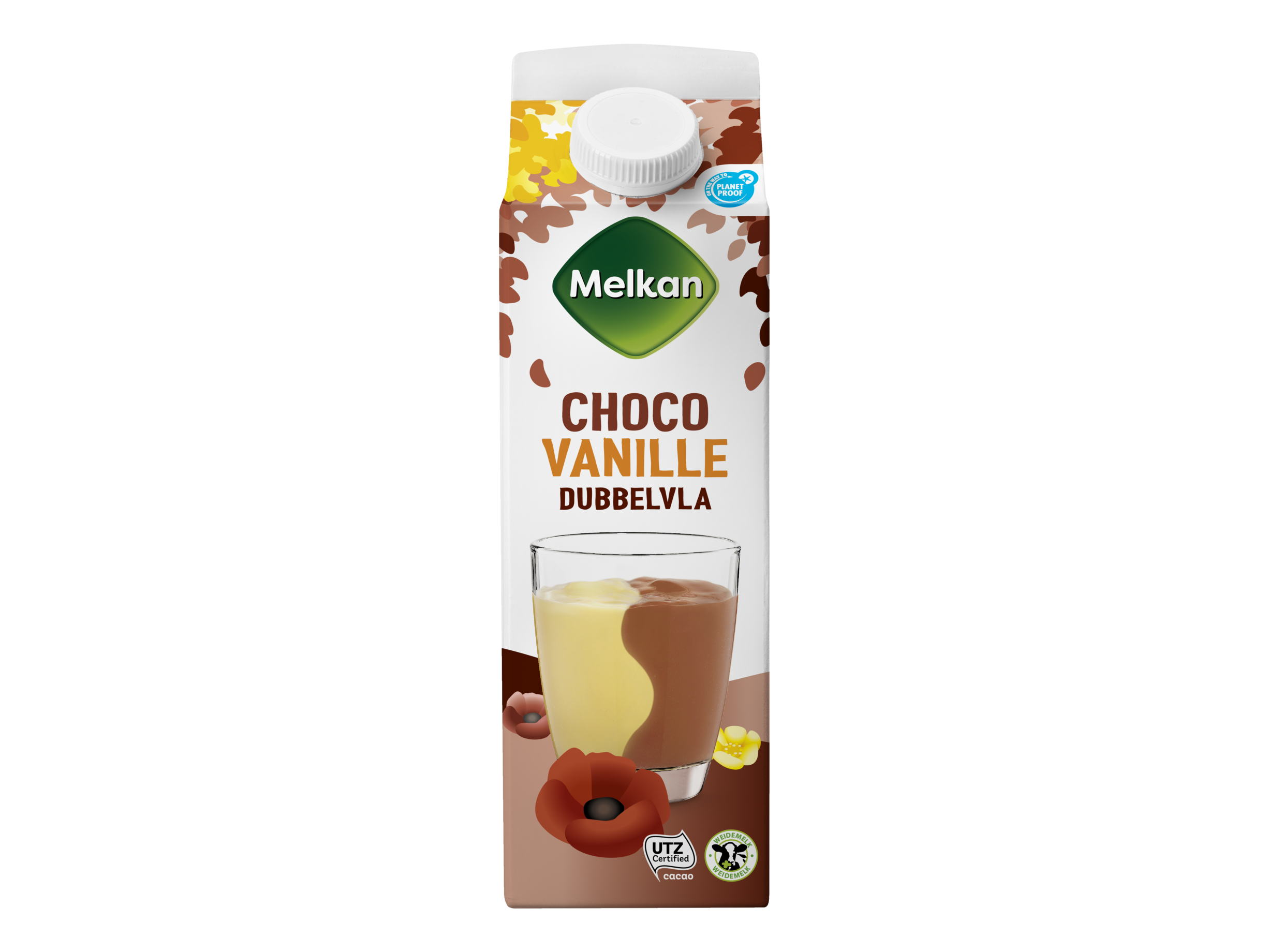 Dubbelvla vanille chocolade