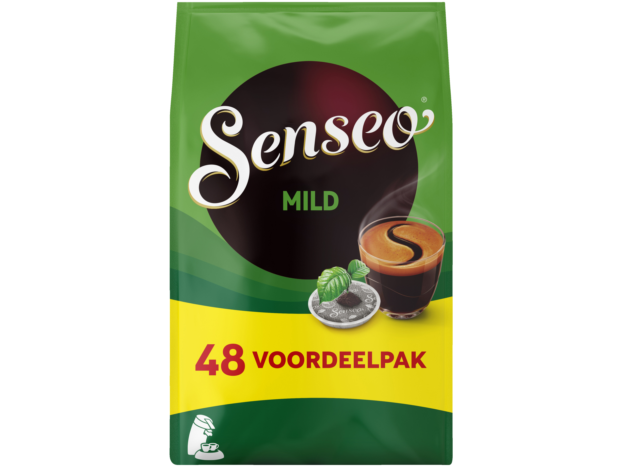 Mild koffiepads voordeelpak