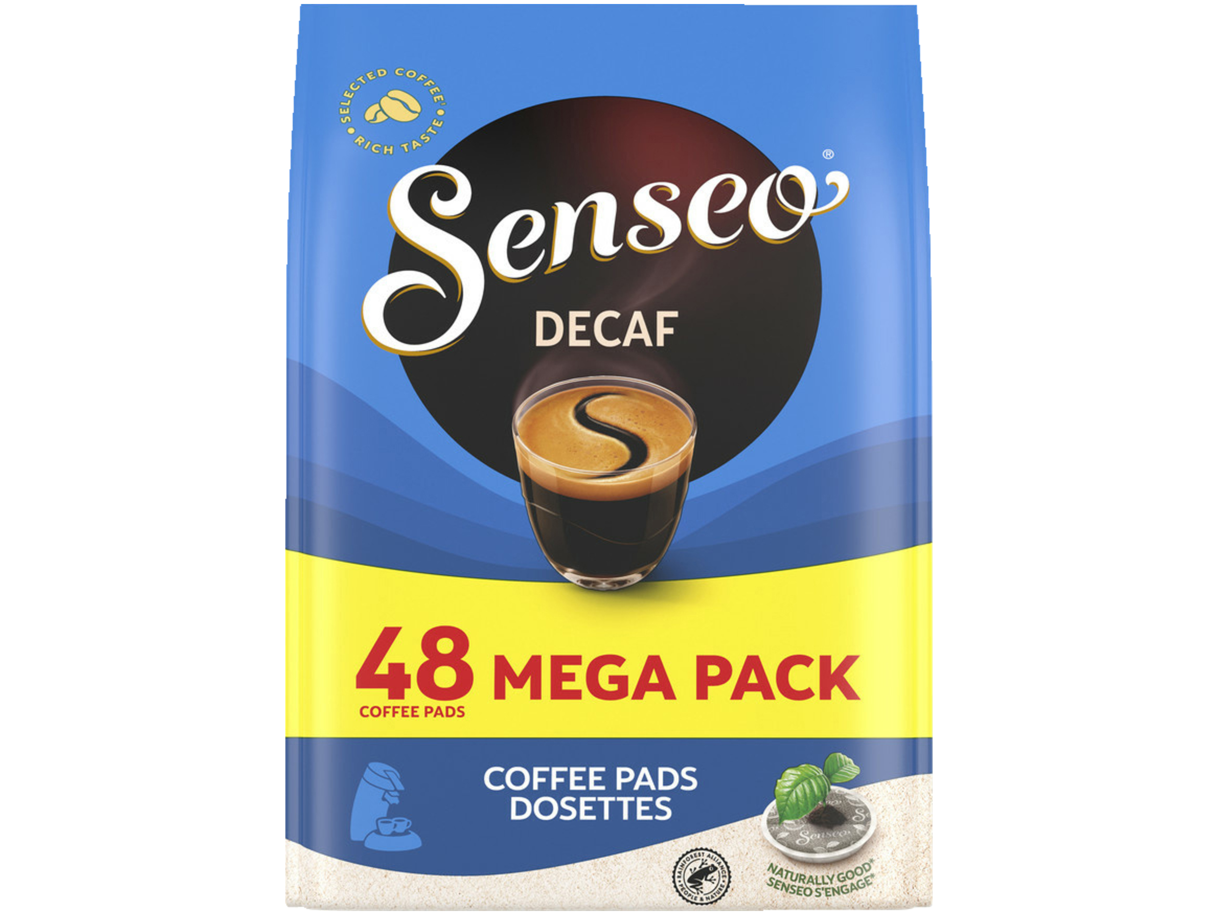 Decaf koffiepads voordeelpak