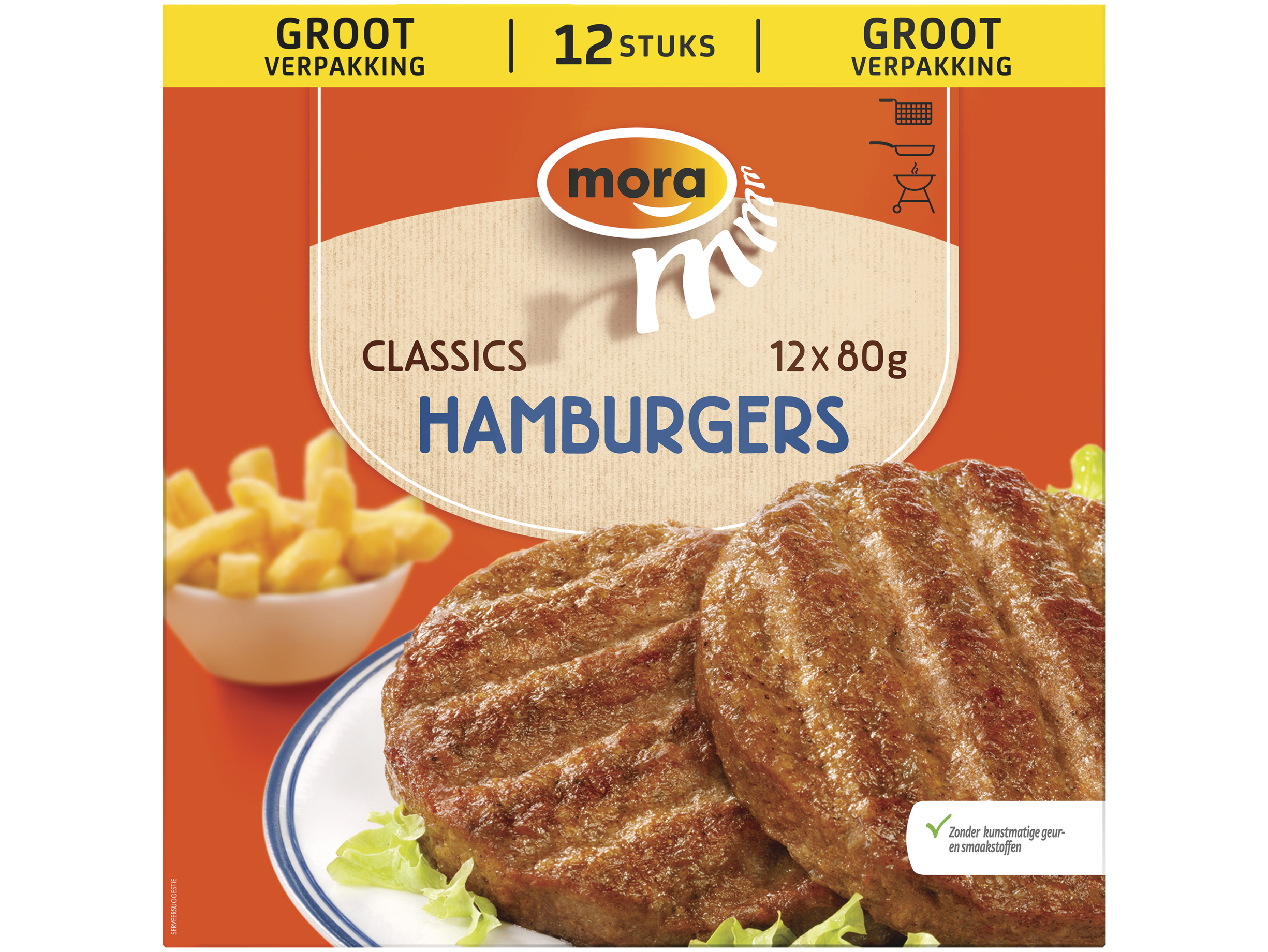 Hamburgers xtra groot