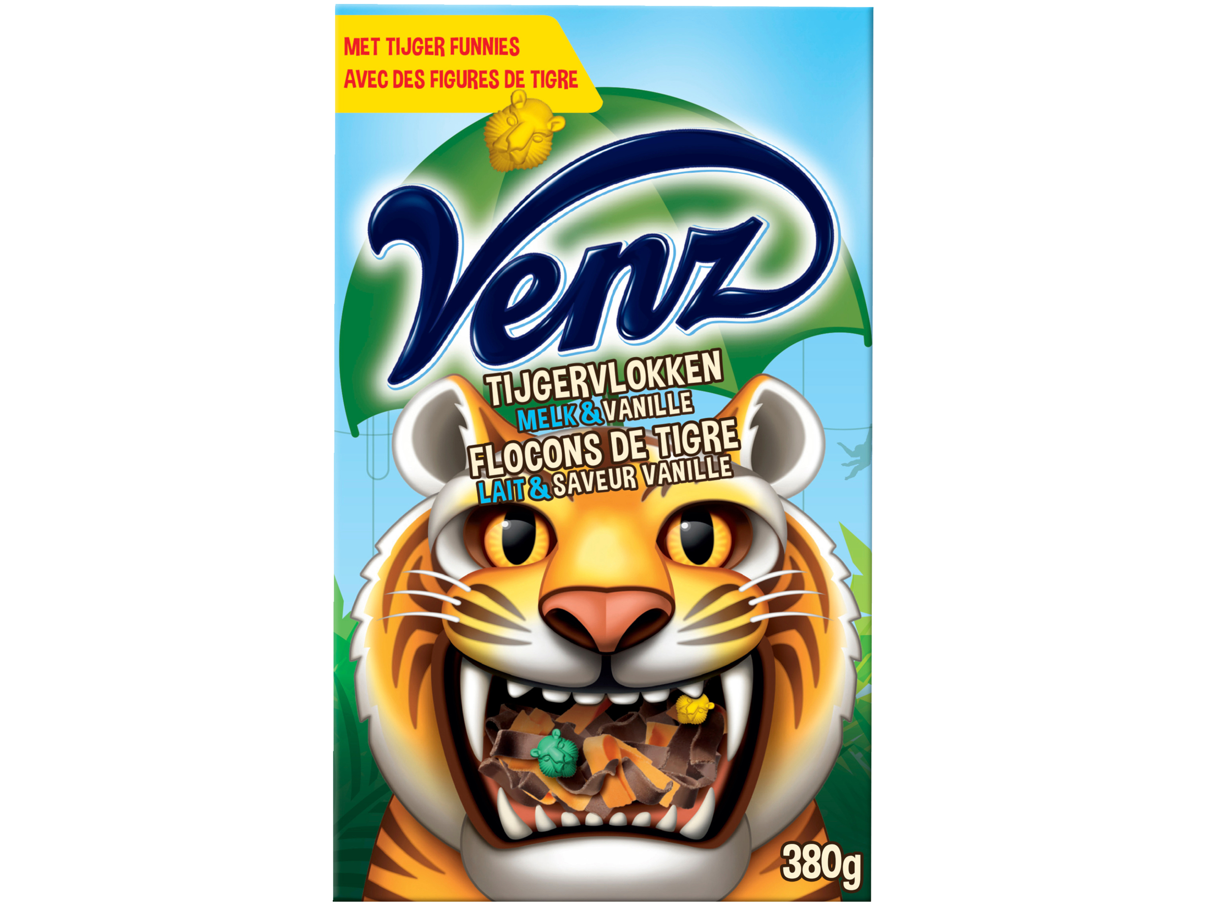 Rimboe tijgervlokken melk & vanille