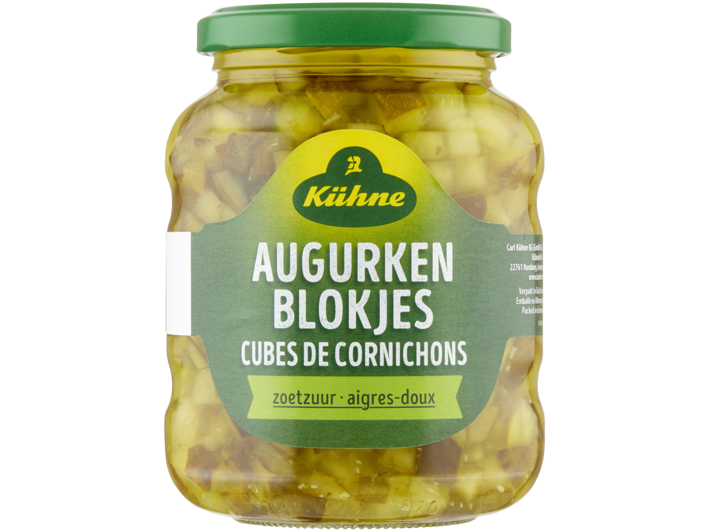 Augurkenblokjes