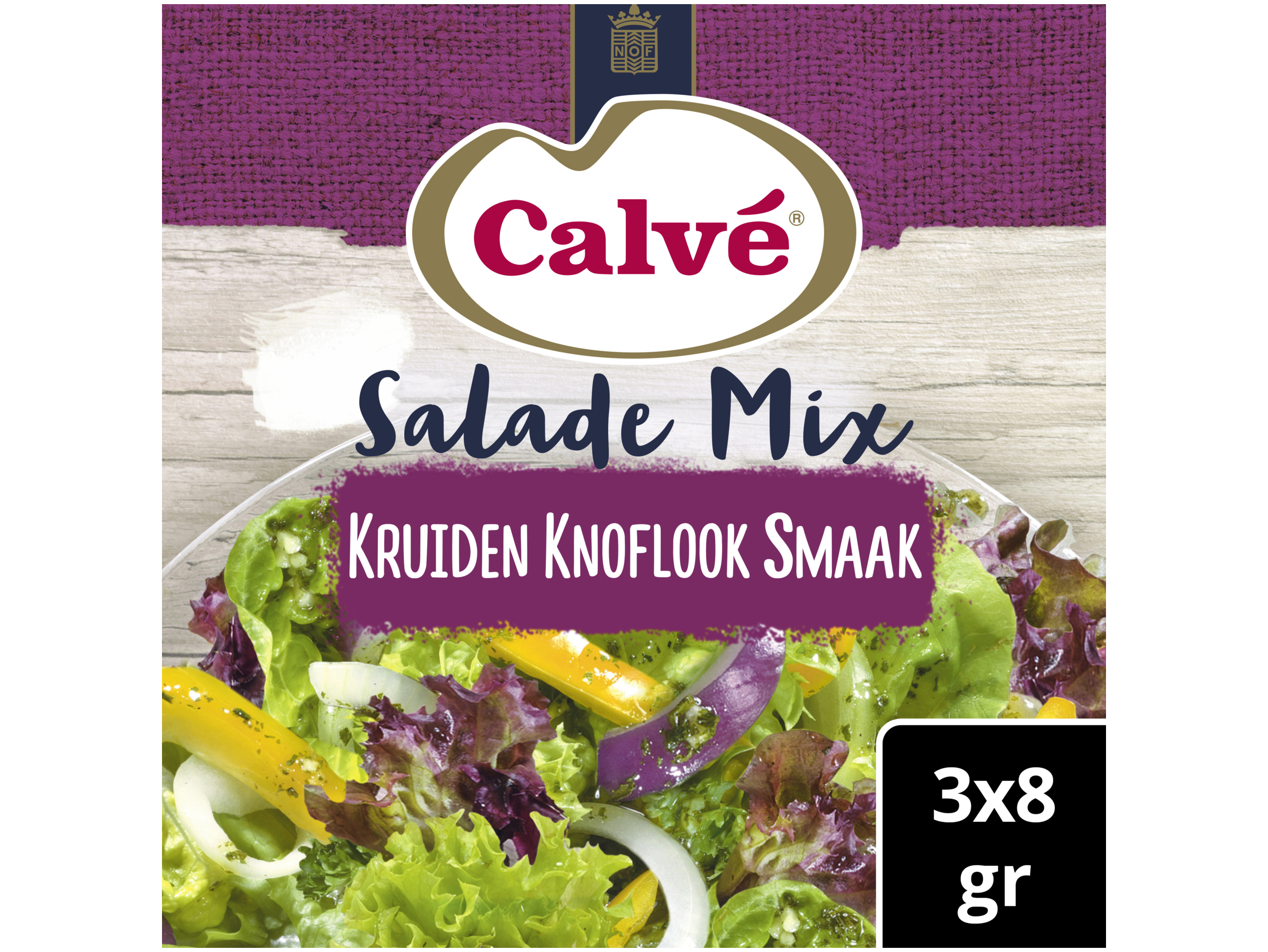 Salademix kruiden knoflook