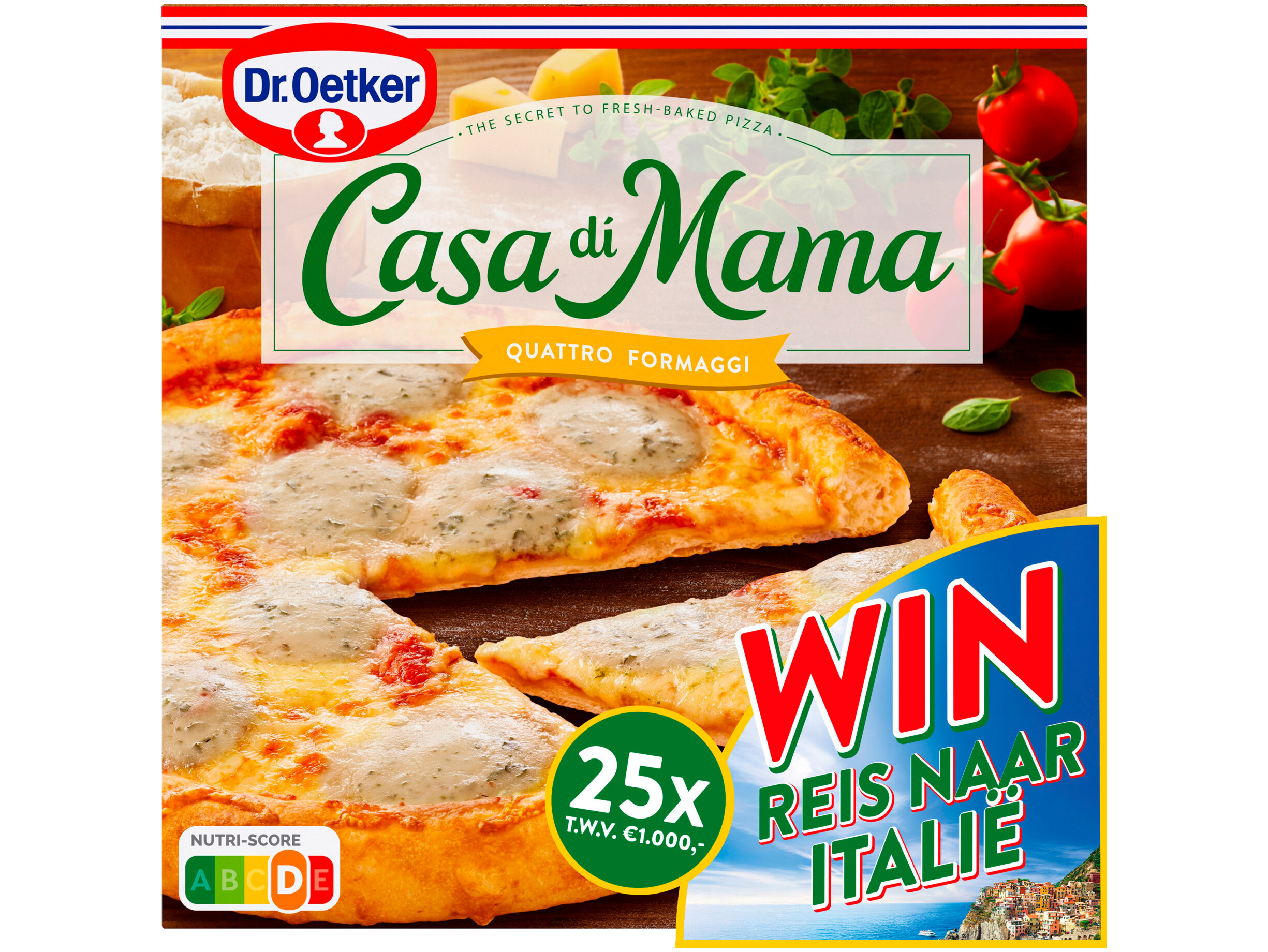 Casa di mama pizza quattro formaggi