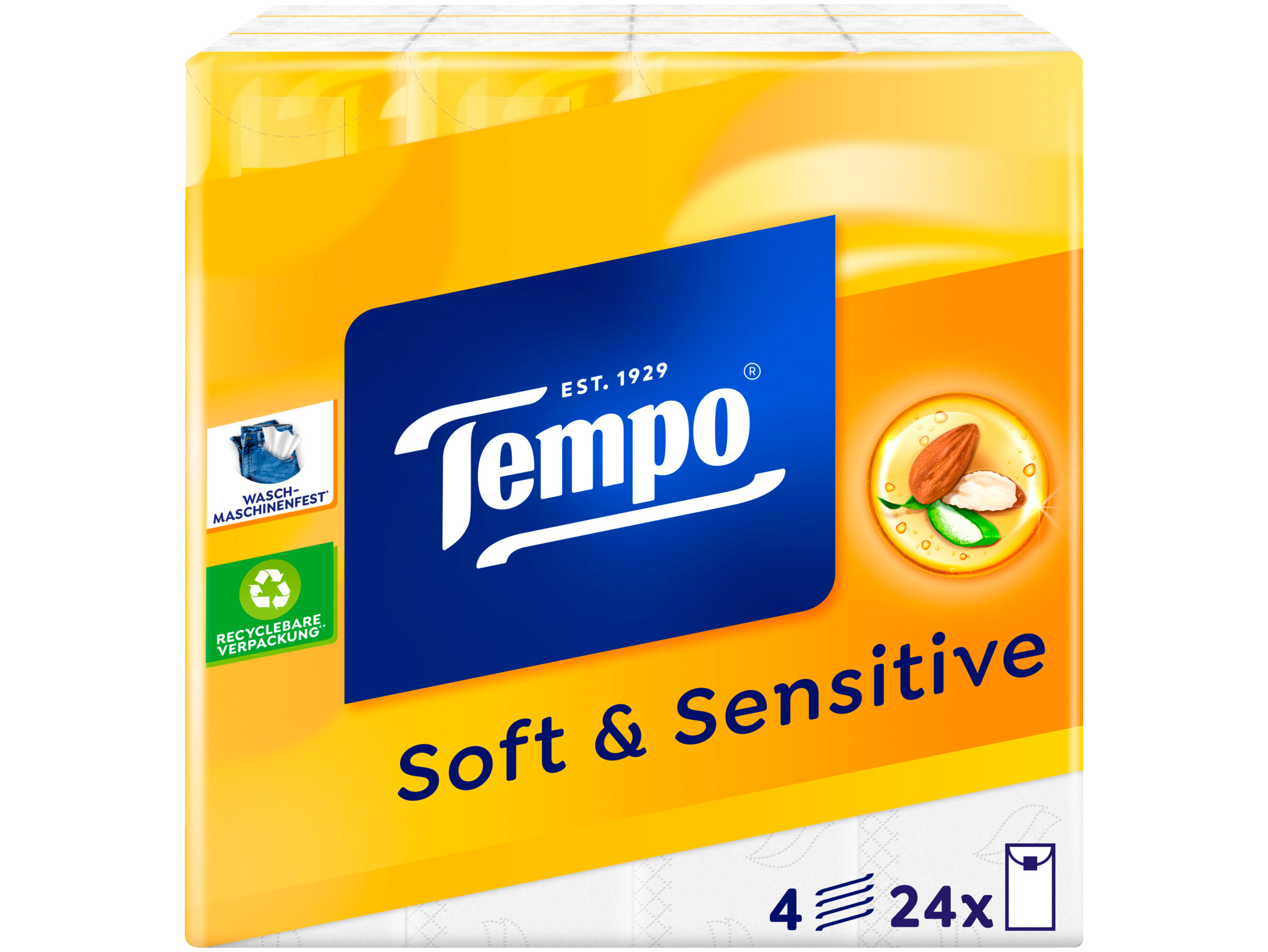 Zakdoekjes soft & sensitive