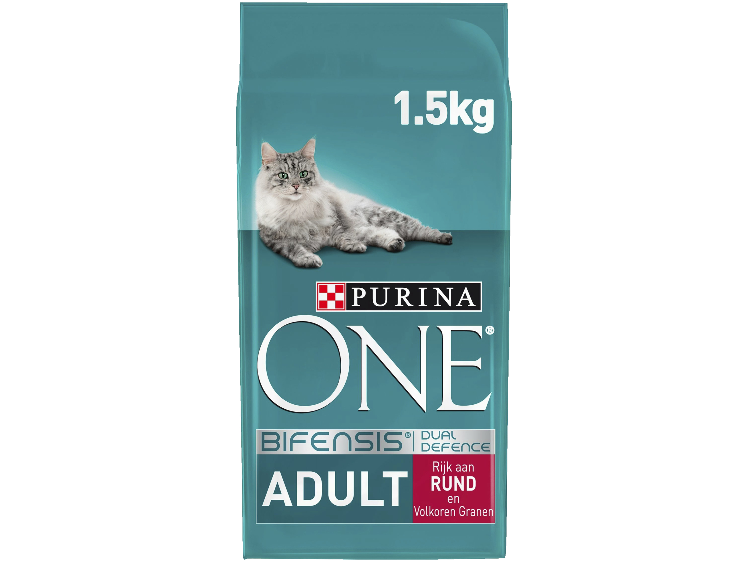 Adult kattenvoer rijk aan rund