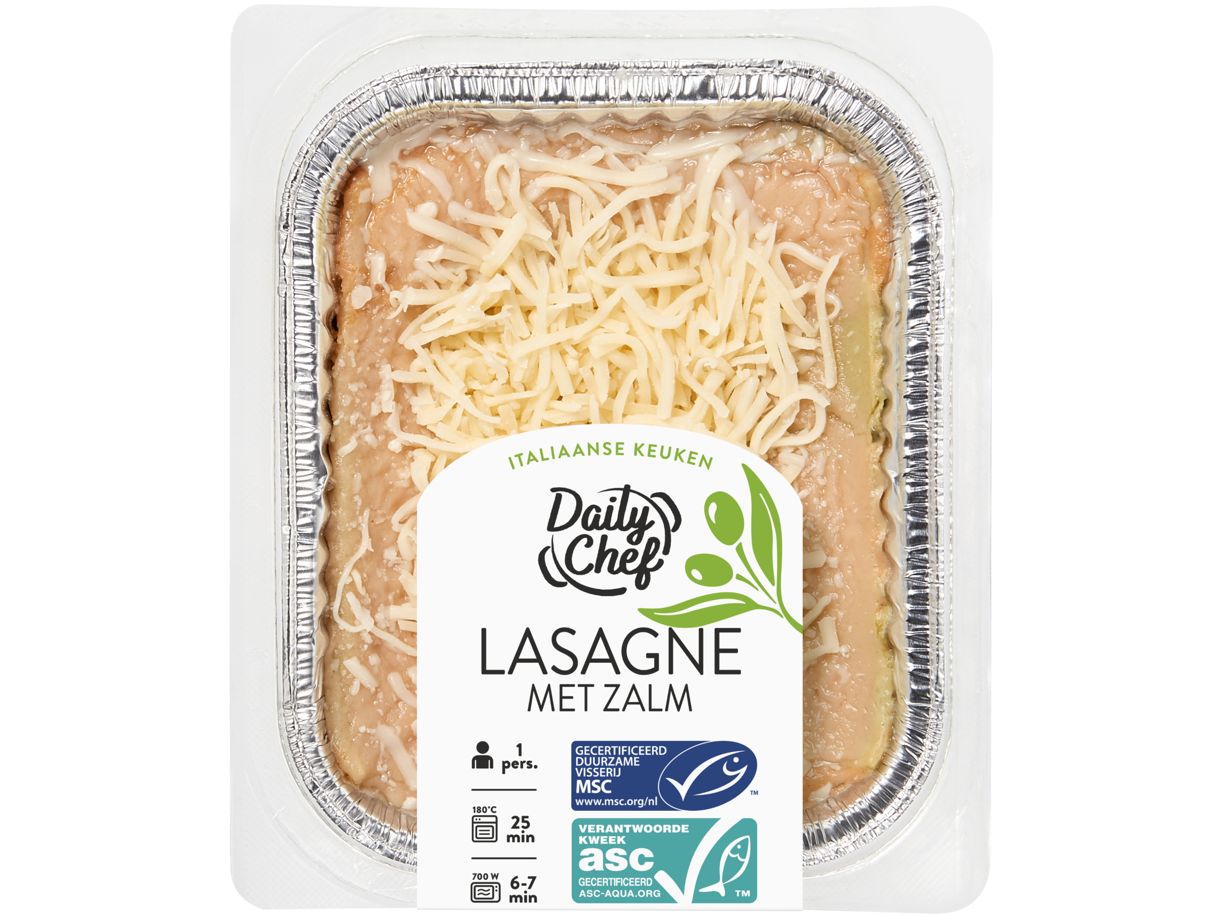 Zalmlasagne