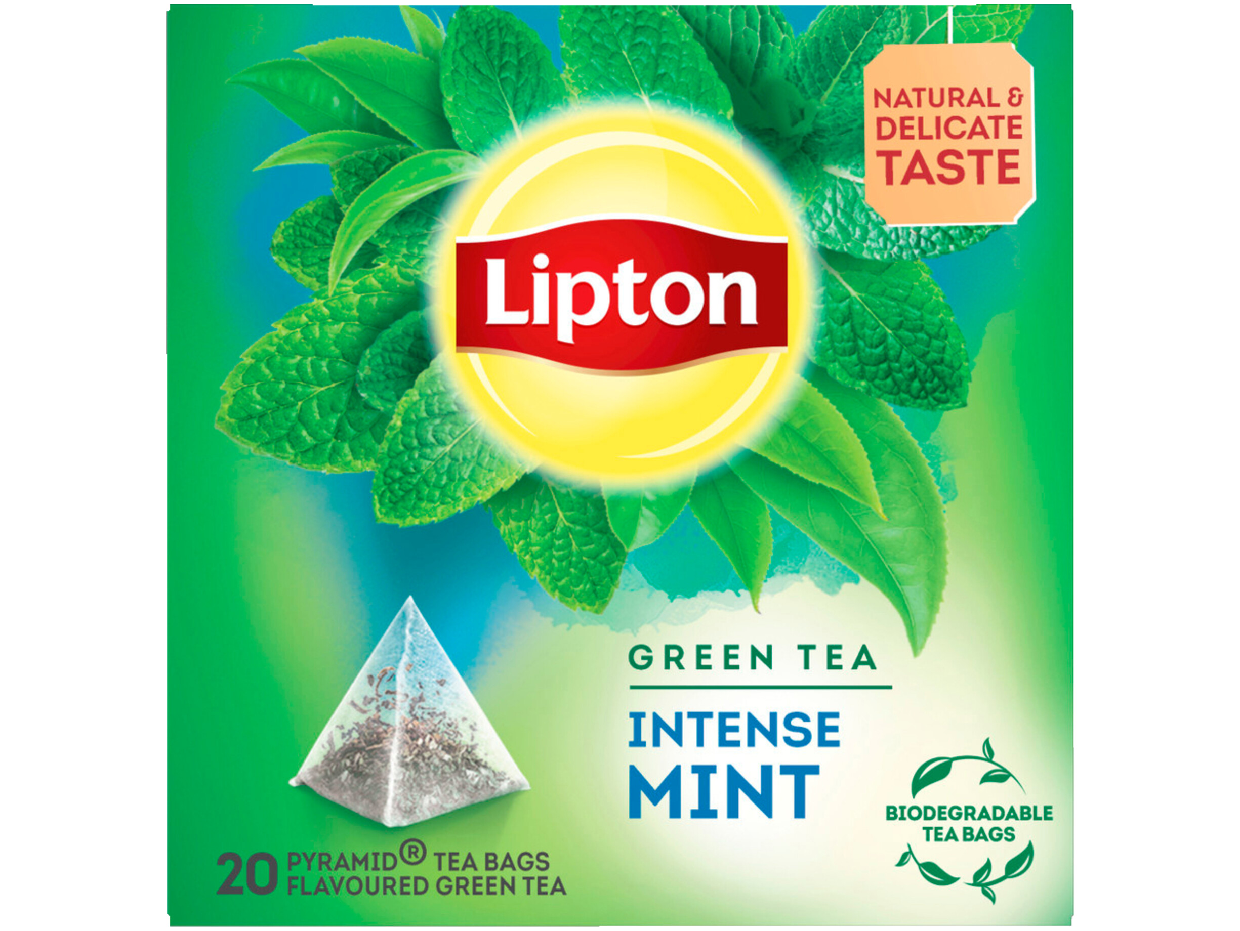 Groene thee intense munt