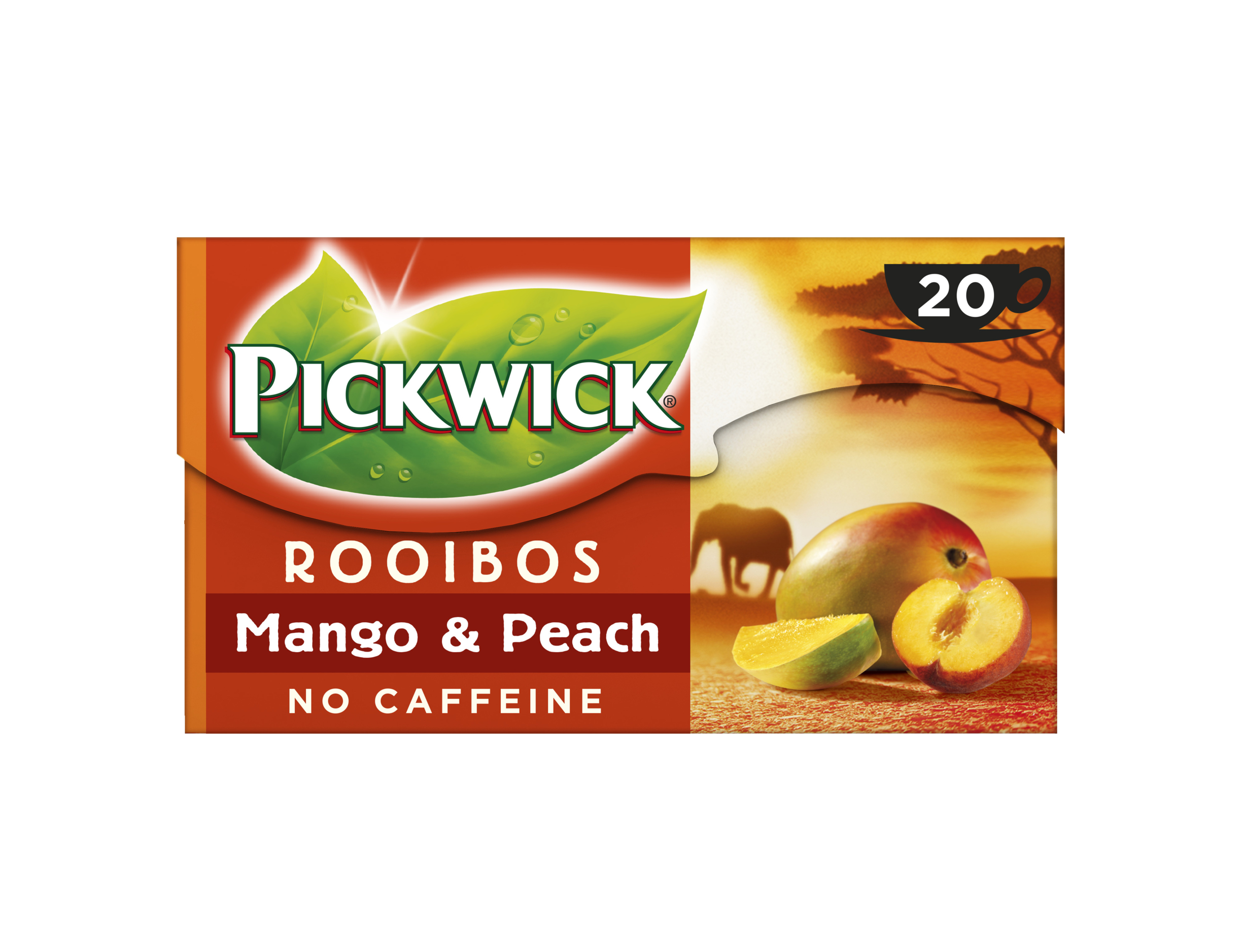 Mango & perzik rooibos thee