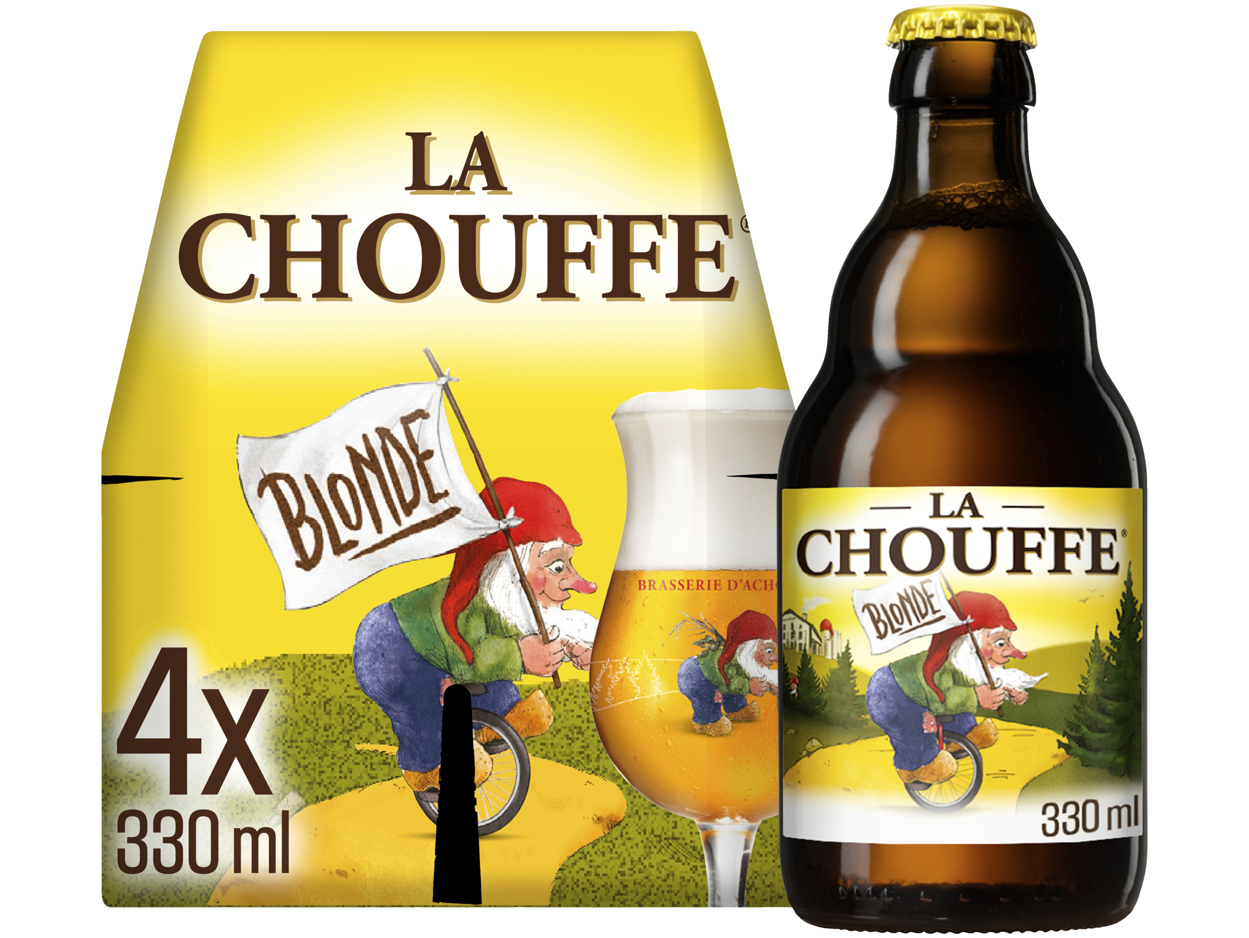 Blond Bier Fles 4-pack