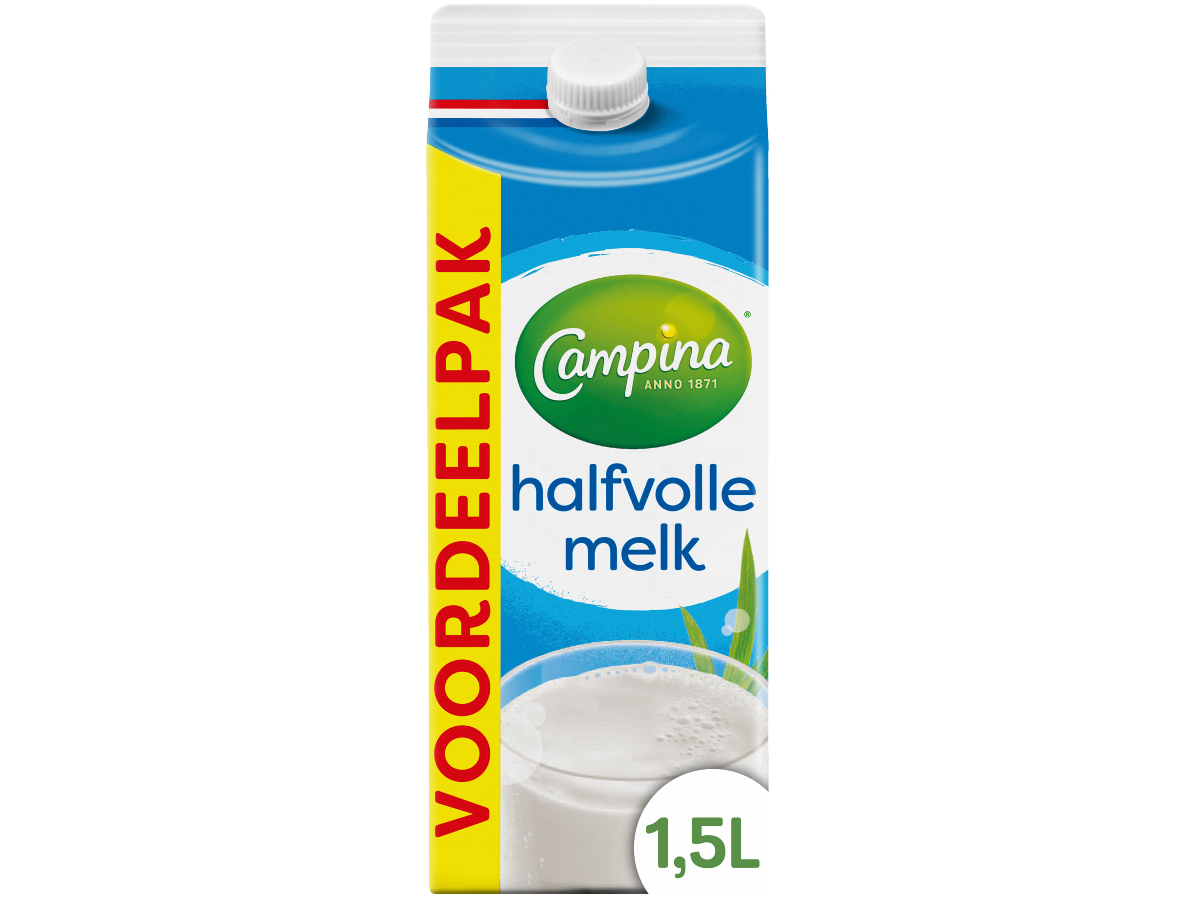 Halfvolle melk