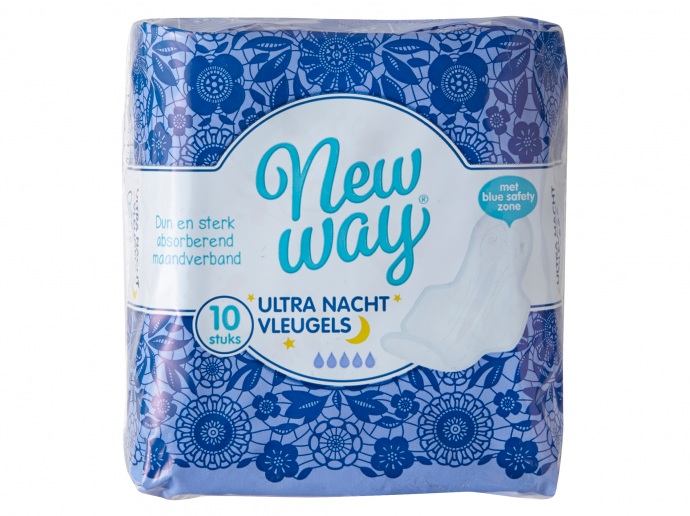 Ultra maandverband met vleugels nacht