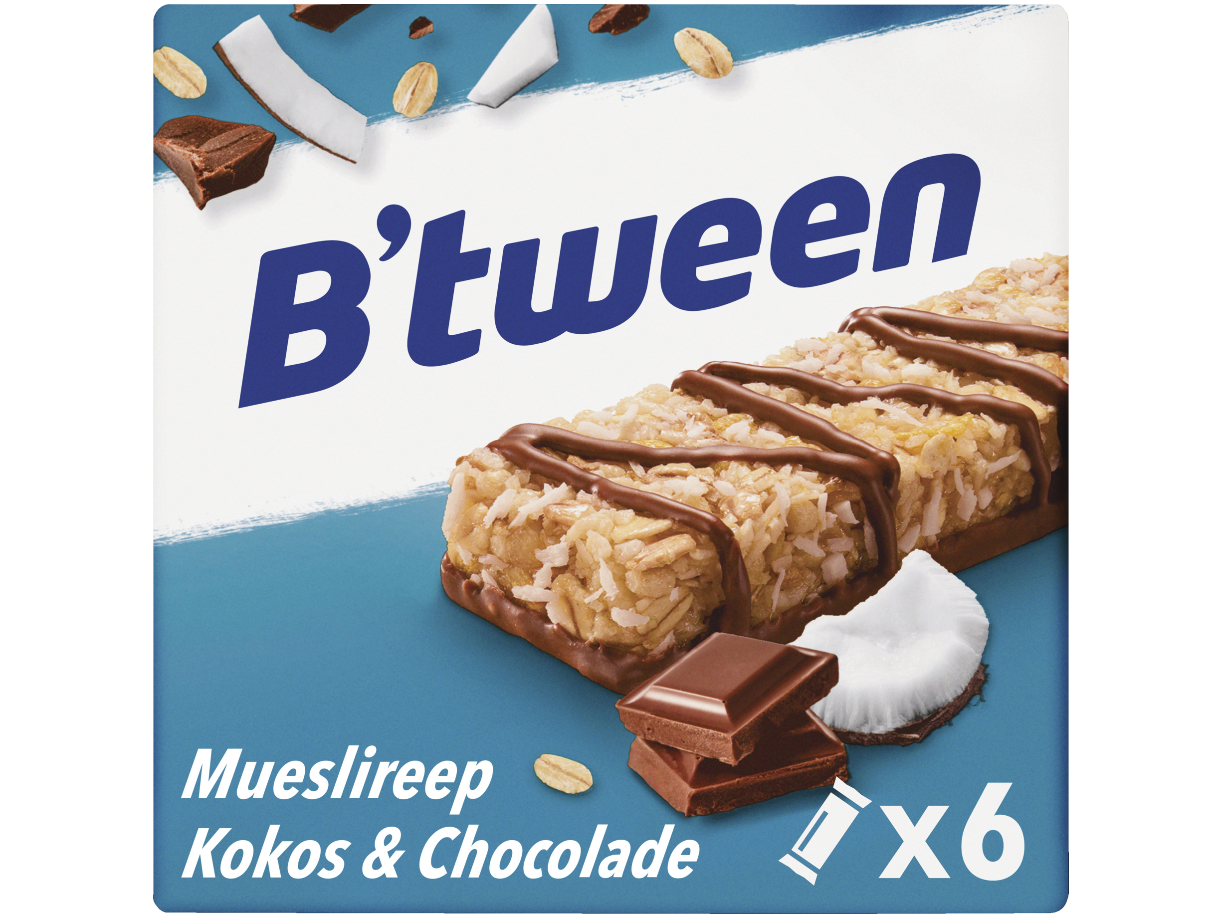 B'tween Mueslireep Kokos & Chocolade
