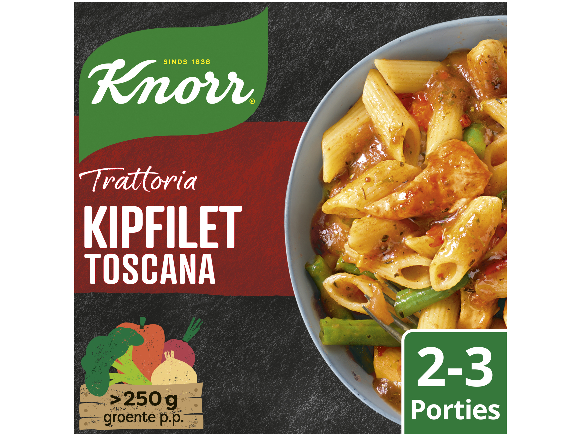 Wereldgerechten trattoria kipfilet toscana