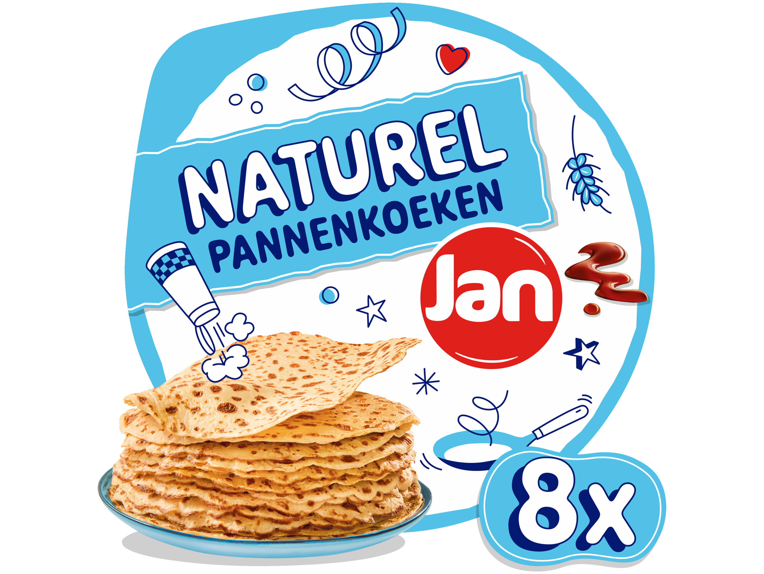 Pannenkoeken naturel