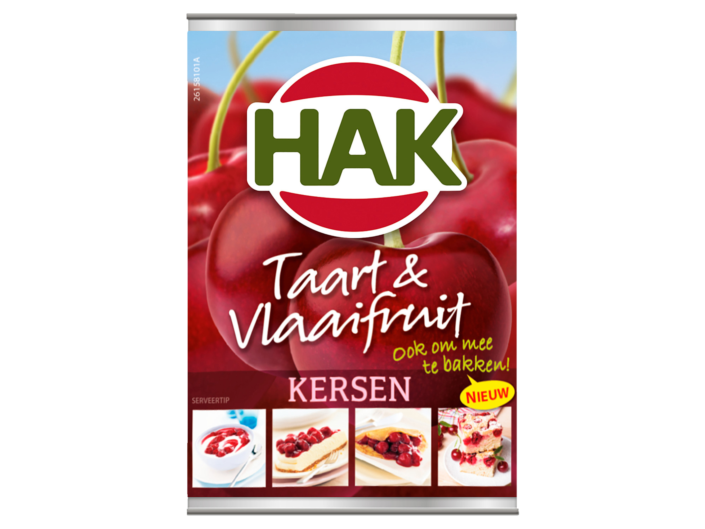 Vlaaifruit kersen