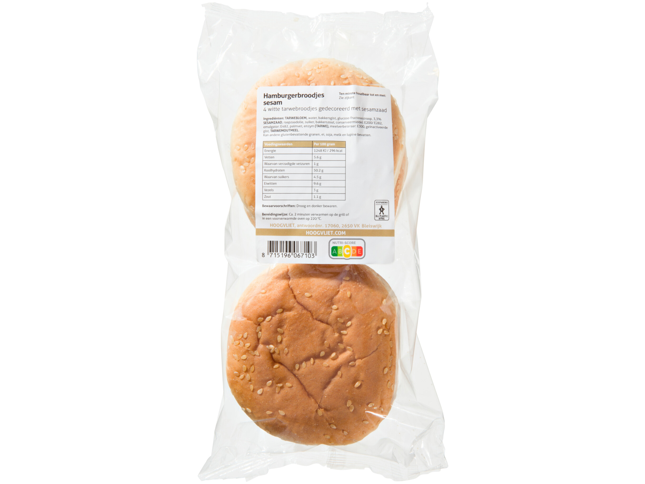 Hamburgerbroodjes sesam