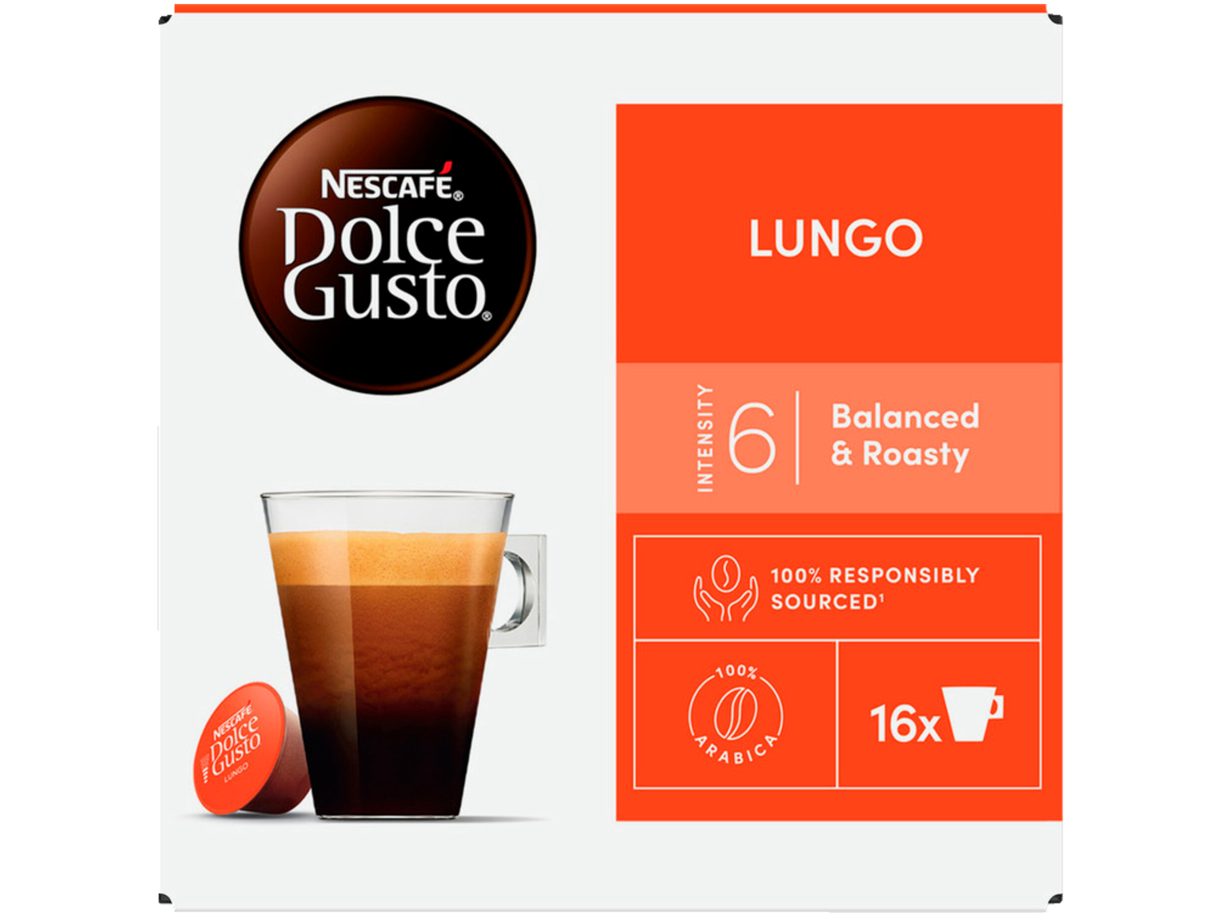 Dolce Gusto lungo koffiecups