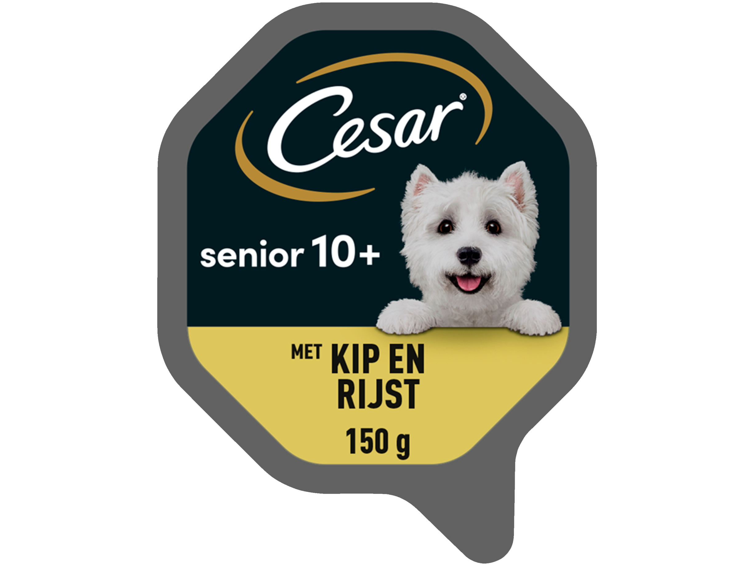 Senior 10+ met kip en rijst in gelei