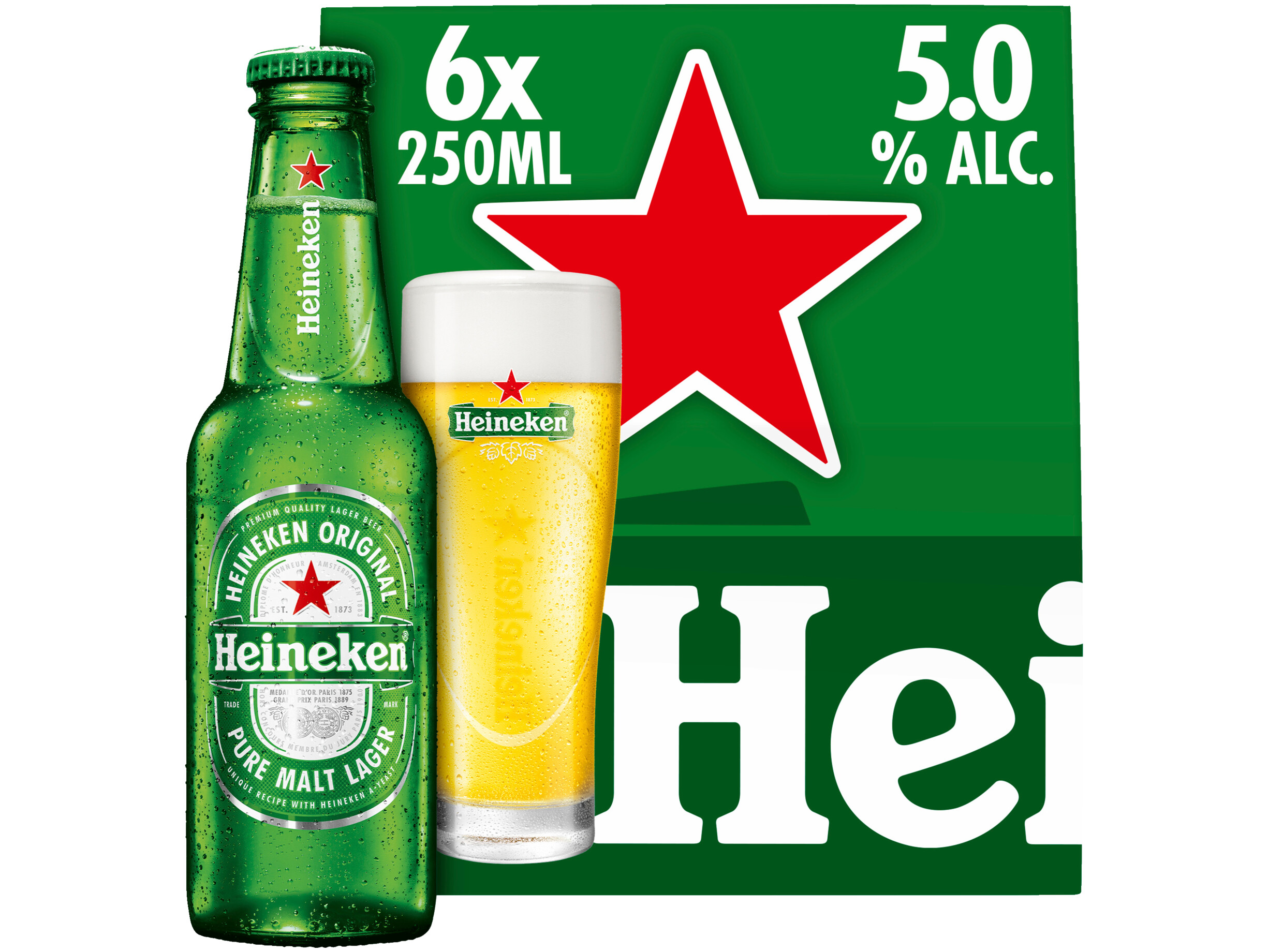 Premium Pilsener Bier Draaidop Fles 6-pack