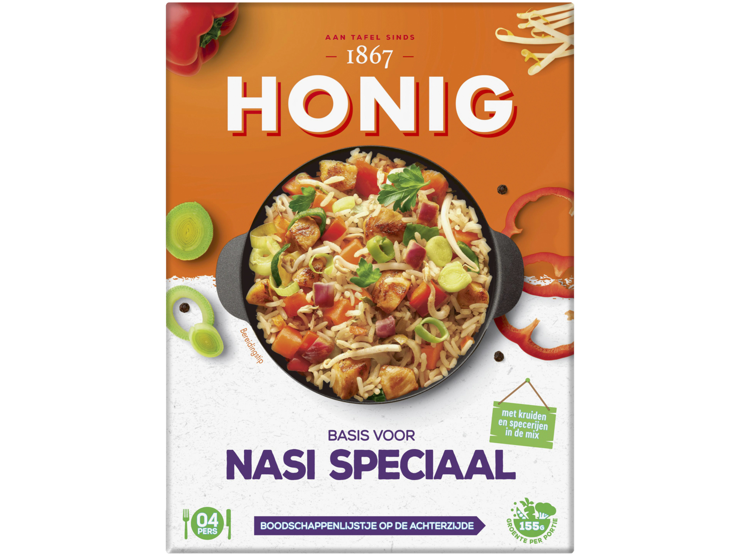 Basis voor nasi speciaal