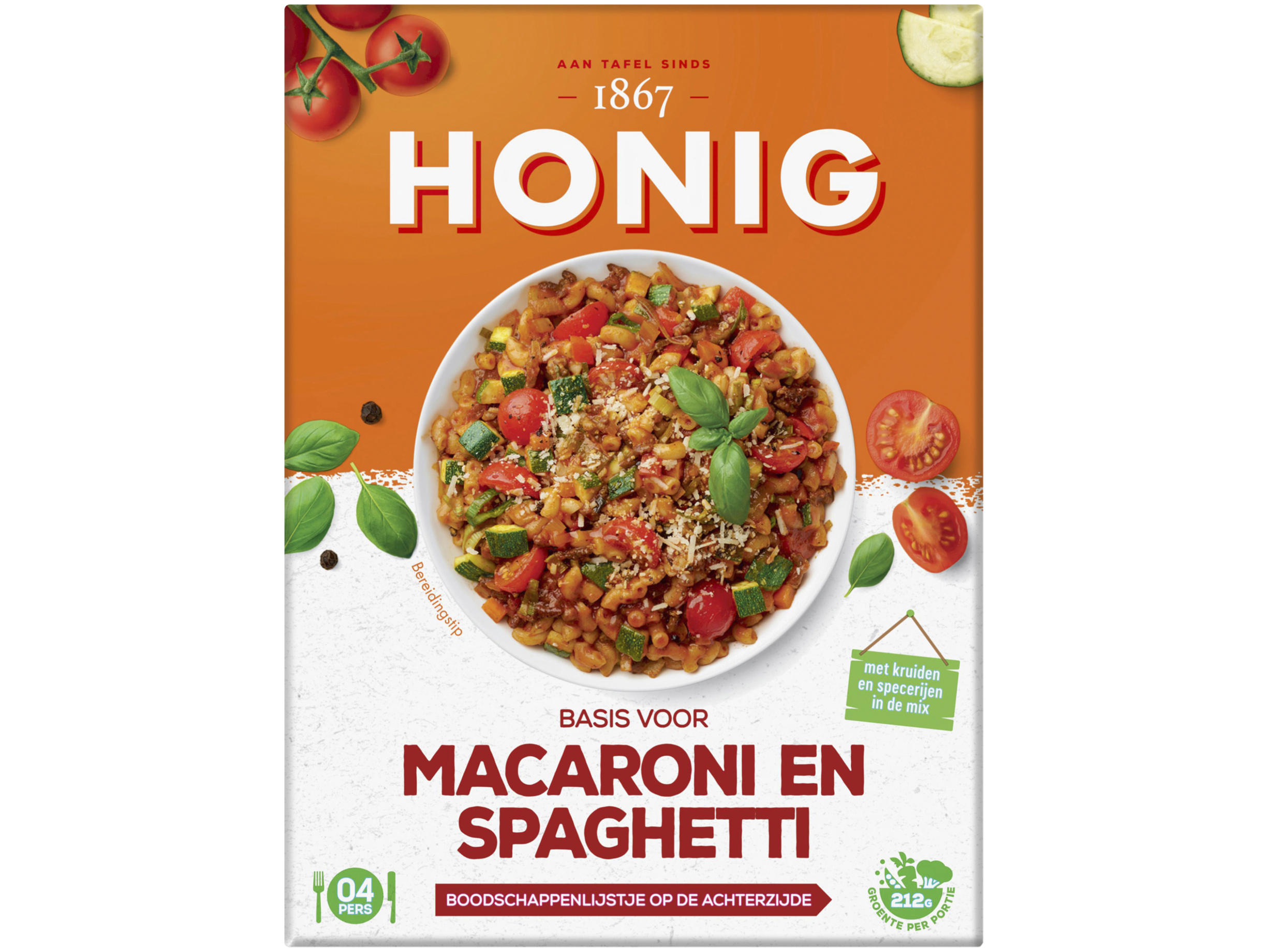 Basis voor macaroni en spaghetti