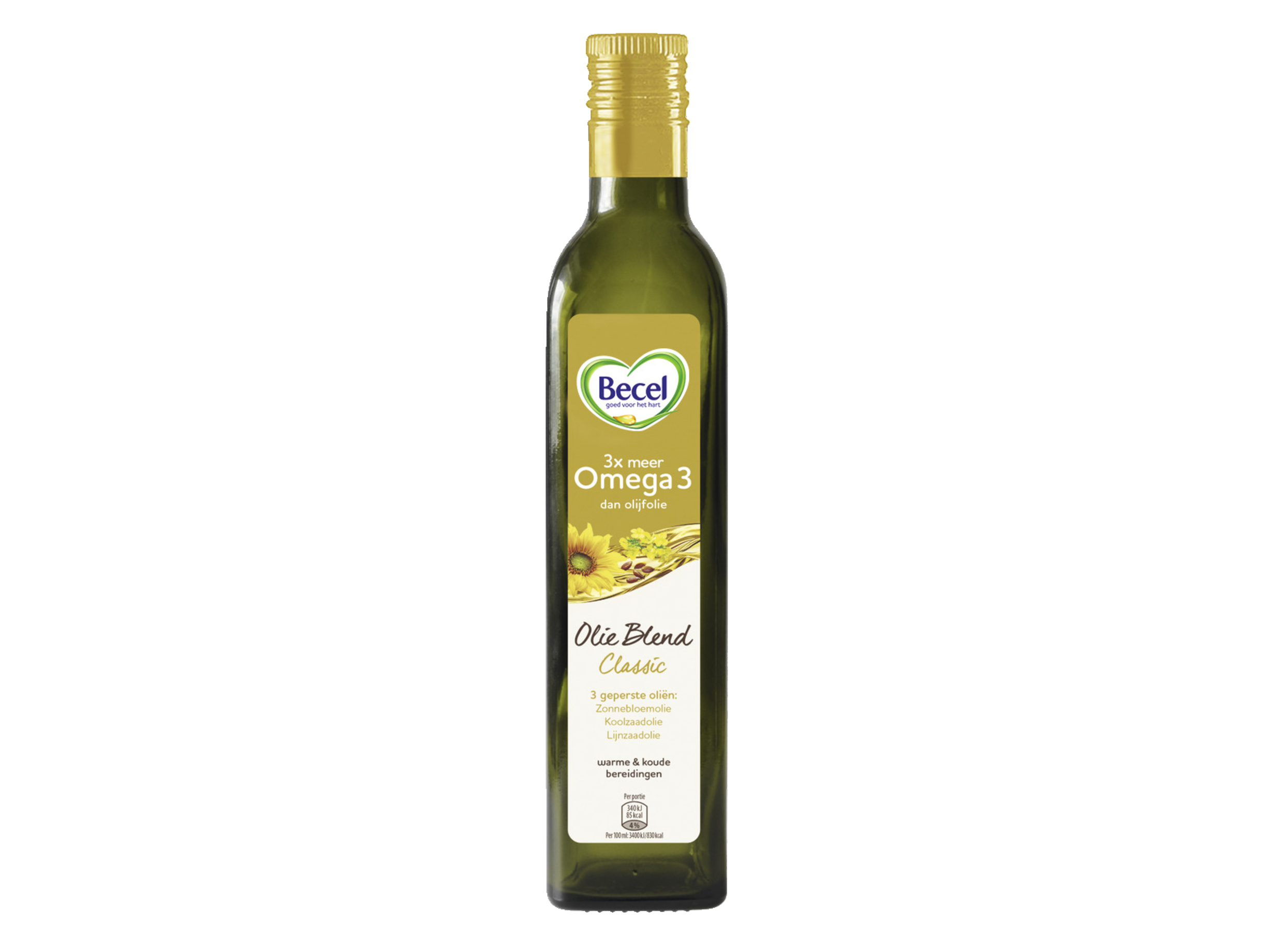 Olie blend met olijfolie vegan met omega 3 500ml