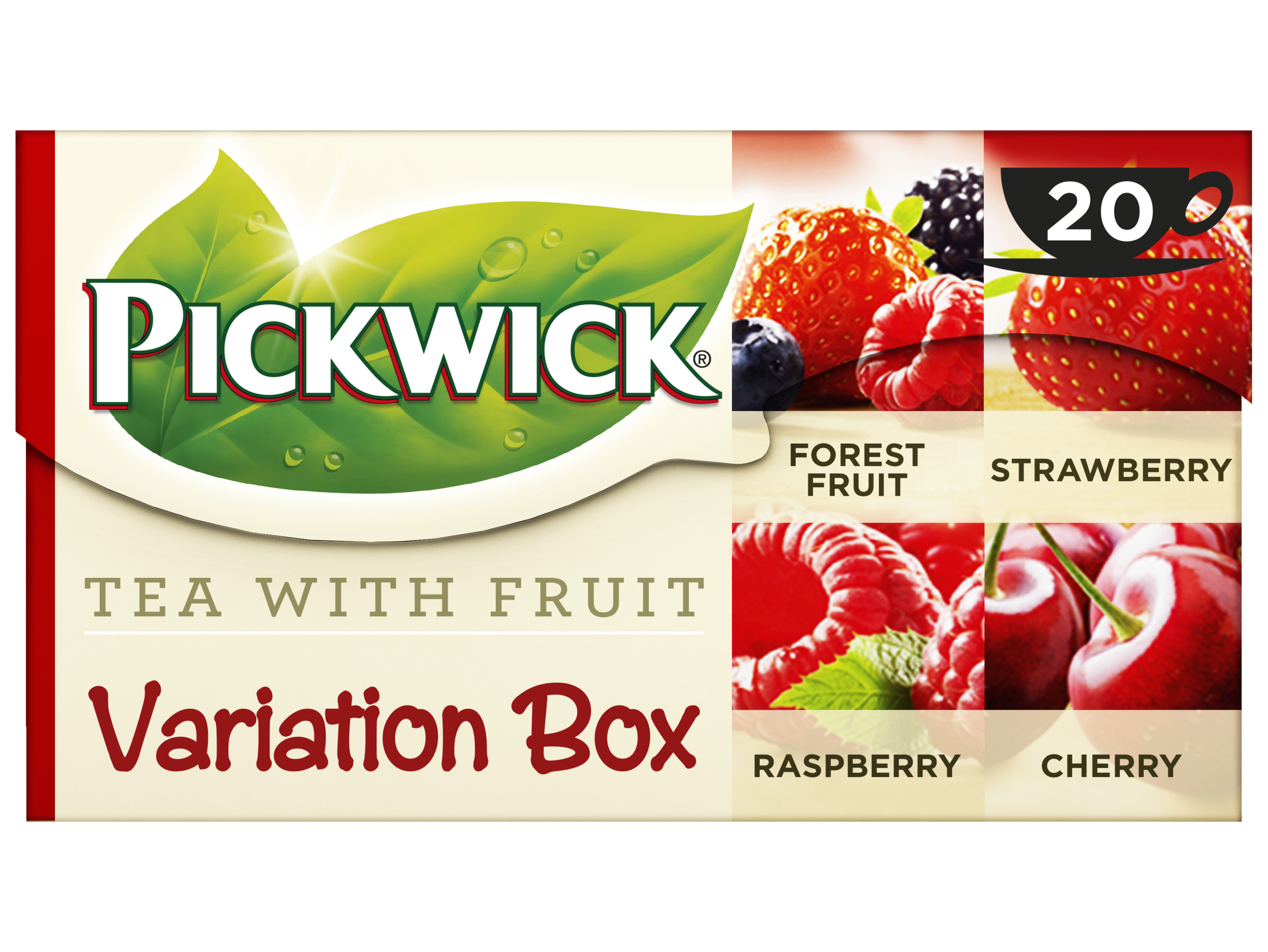 Fruit variatie rood vruchtenthee