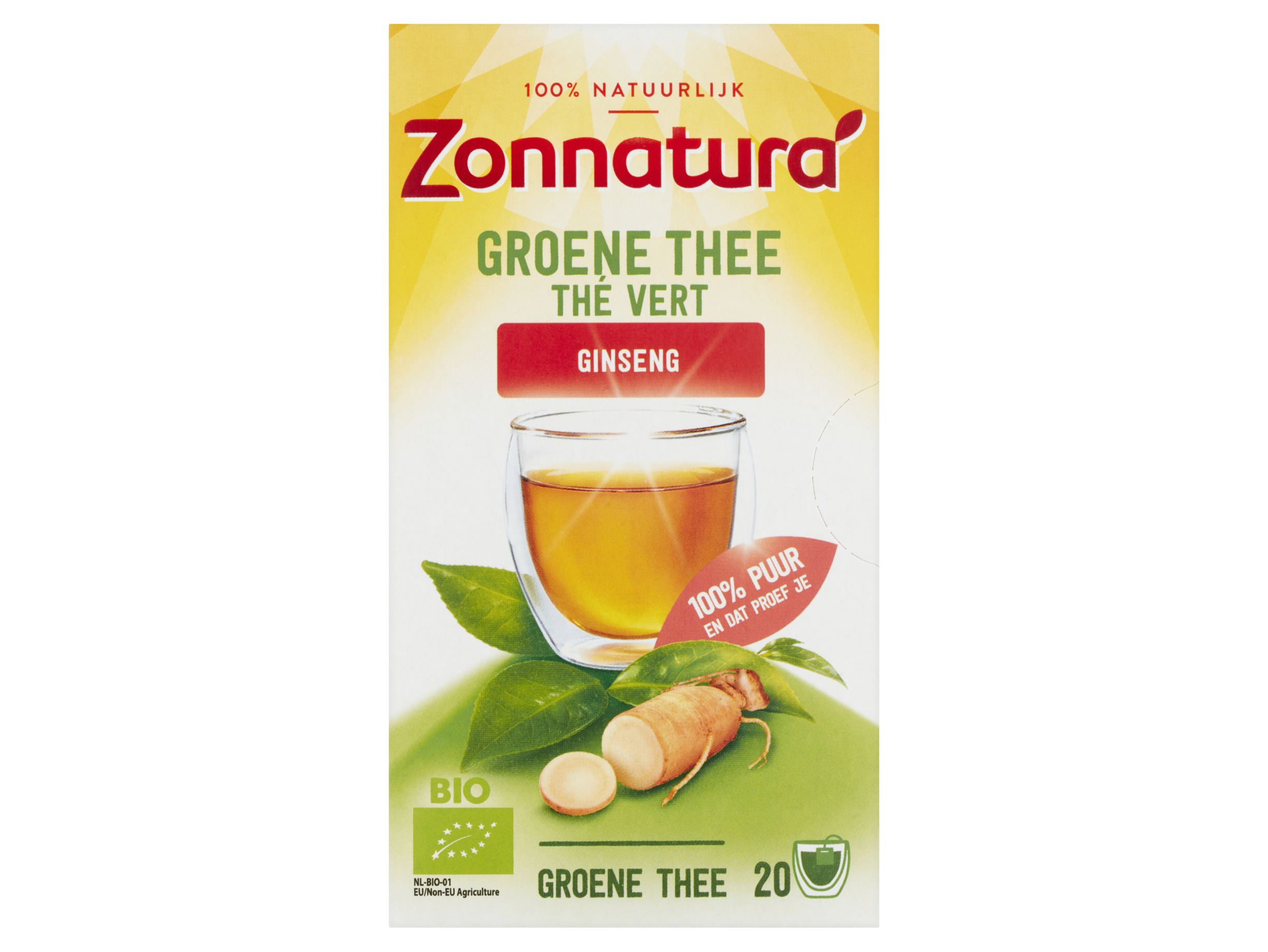 Groene thee & ginseng