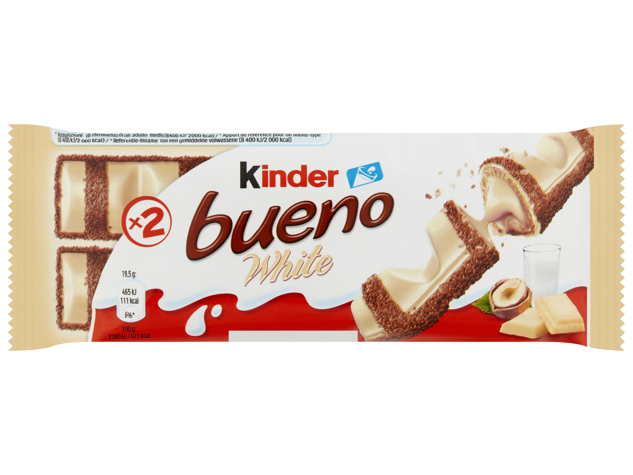 Kinderbueno white single