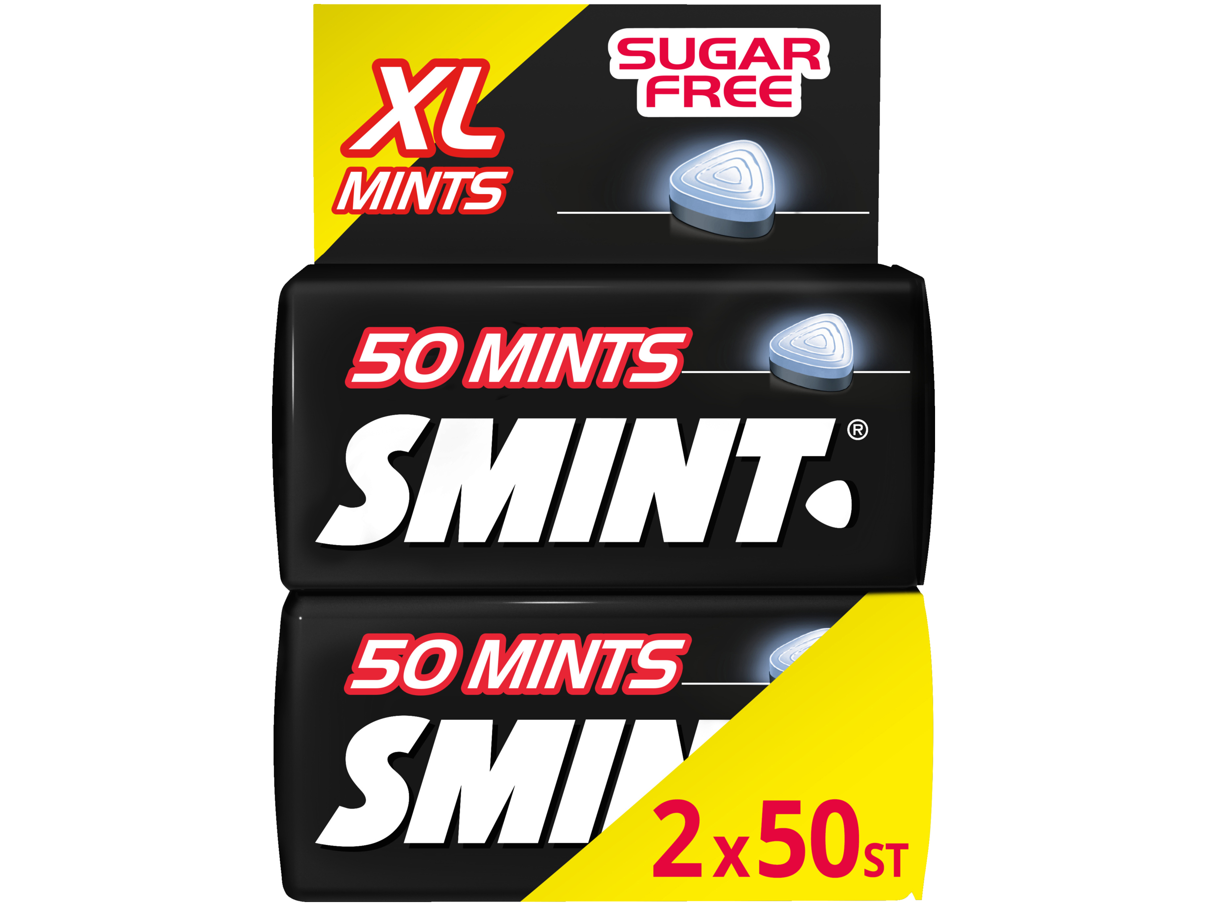 XL Blackmint Pepermunt Suikervrij Drop Keelpastille