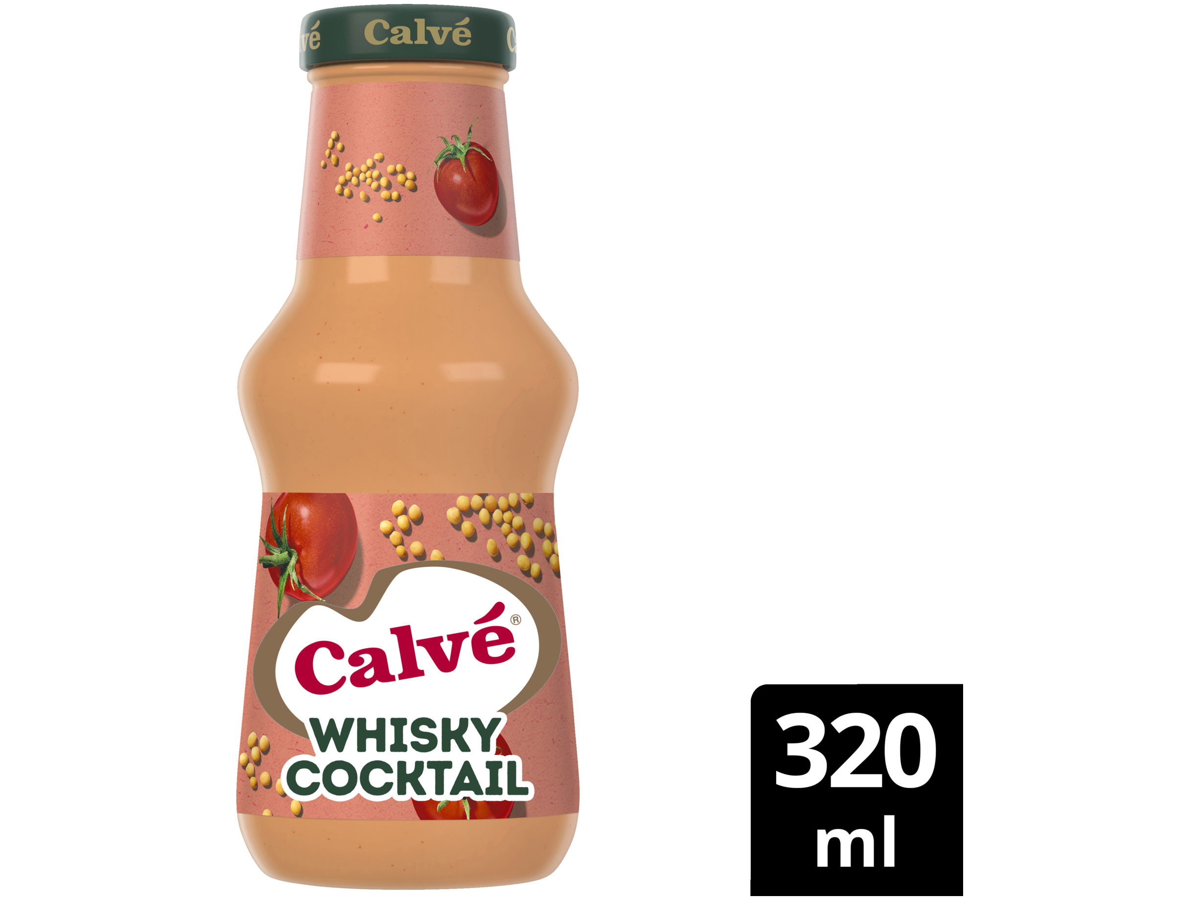 Saus fles whisky cocktail