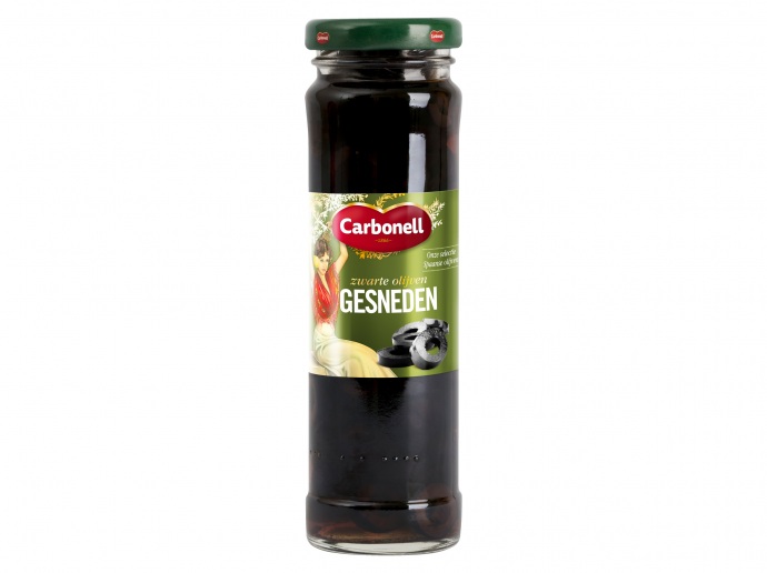 Zwarte gesneden olijven