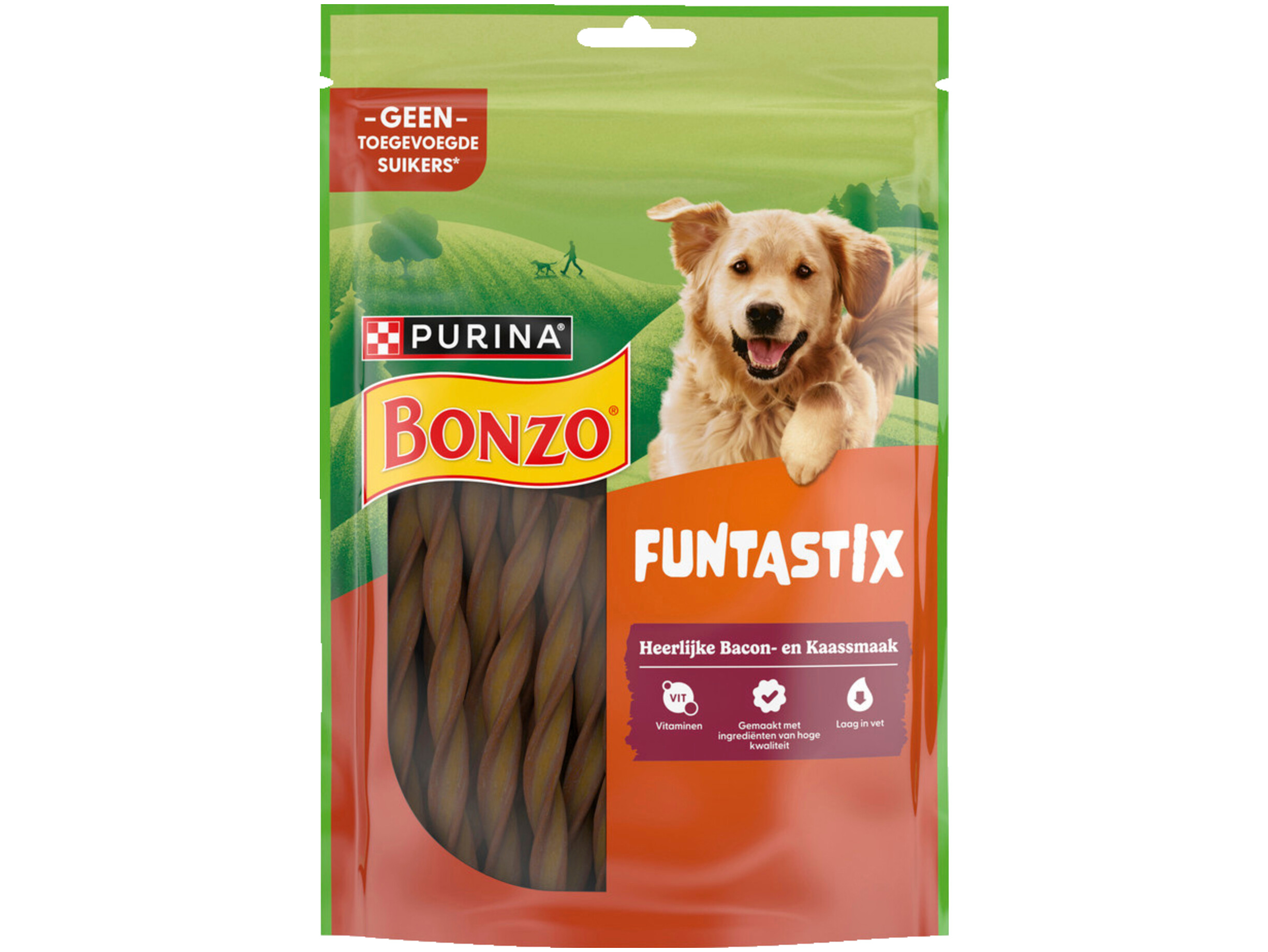 Funtastix hondensnacks bacon & kaas